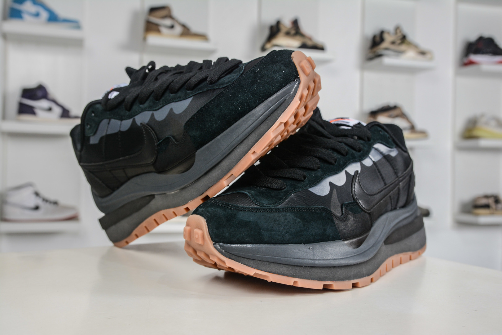 Sacai x Nike VaporWaffle 华夫3.0圆头舒适低帮生活休闲鞋 DD1875-001