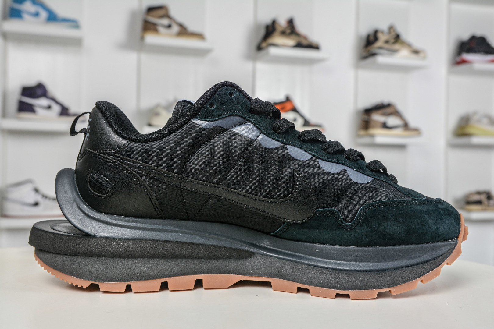 Sacai x Nike VaporWaffle 华夫3.0圆头舒适低帮生活休闲鞋 DD1875-001