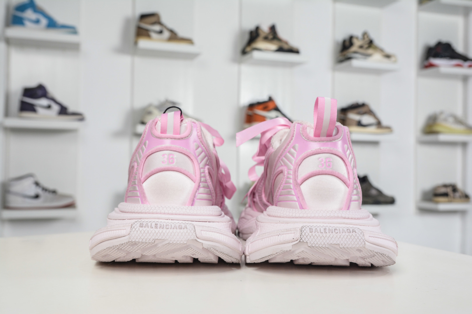 350 XA版本顶级BALENCIAGA 3XL Sneakers 巴黎世家十代 3XL巴黎老爹一脚蹬系列复古做旧 734731 W3XSB 5000