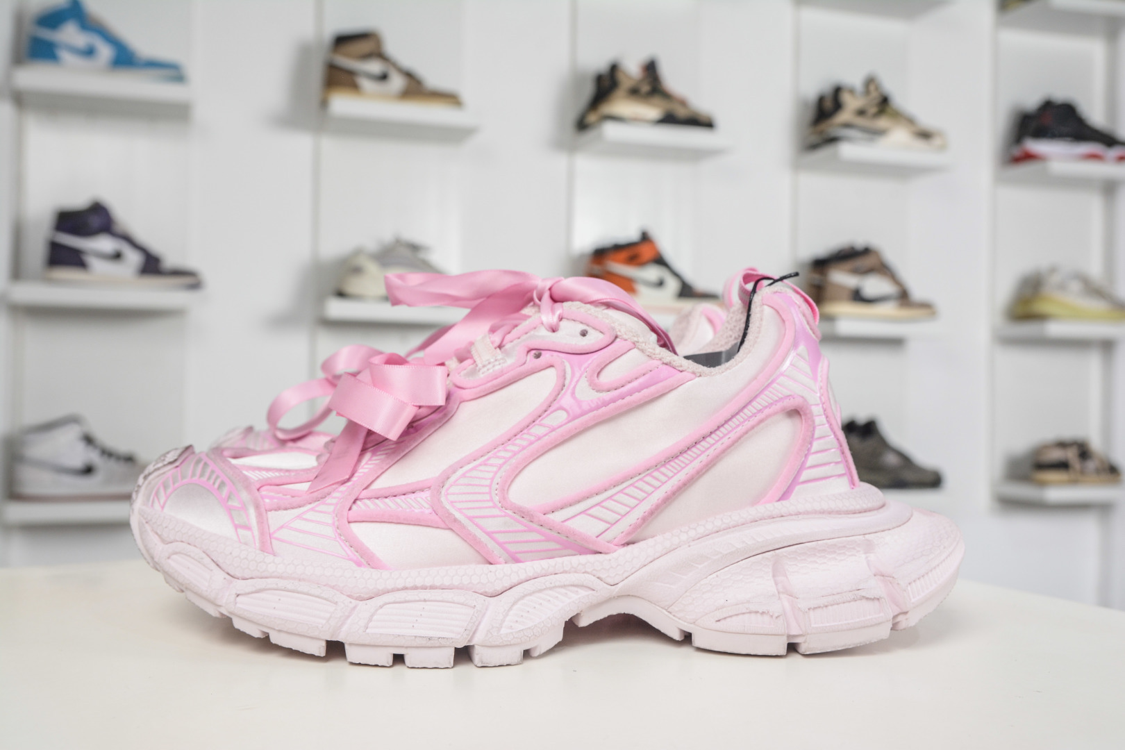 350 XA版本顶级BALENCIAGA 3XL Sneakers 巴黎世家十代 3XL巴黎老爹一脚蹬系列复古做旧 734731 W3XSB 5000