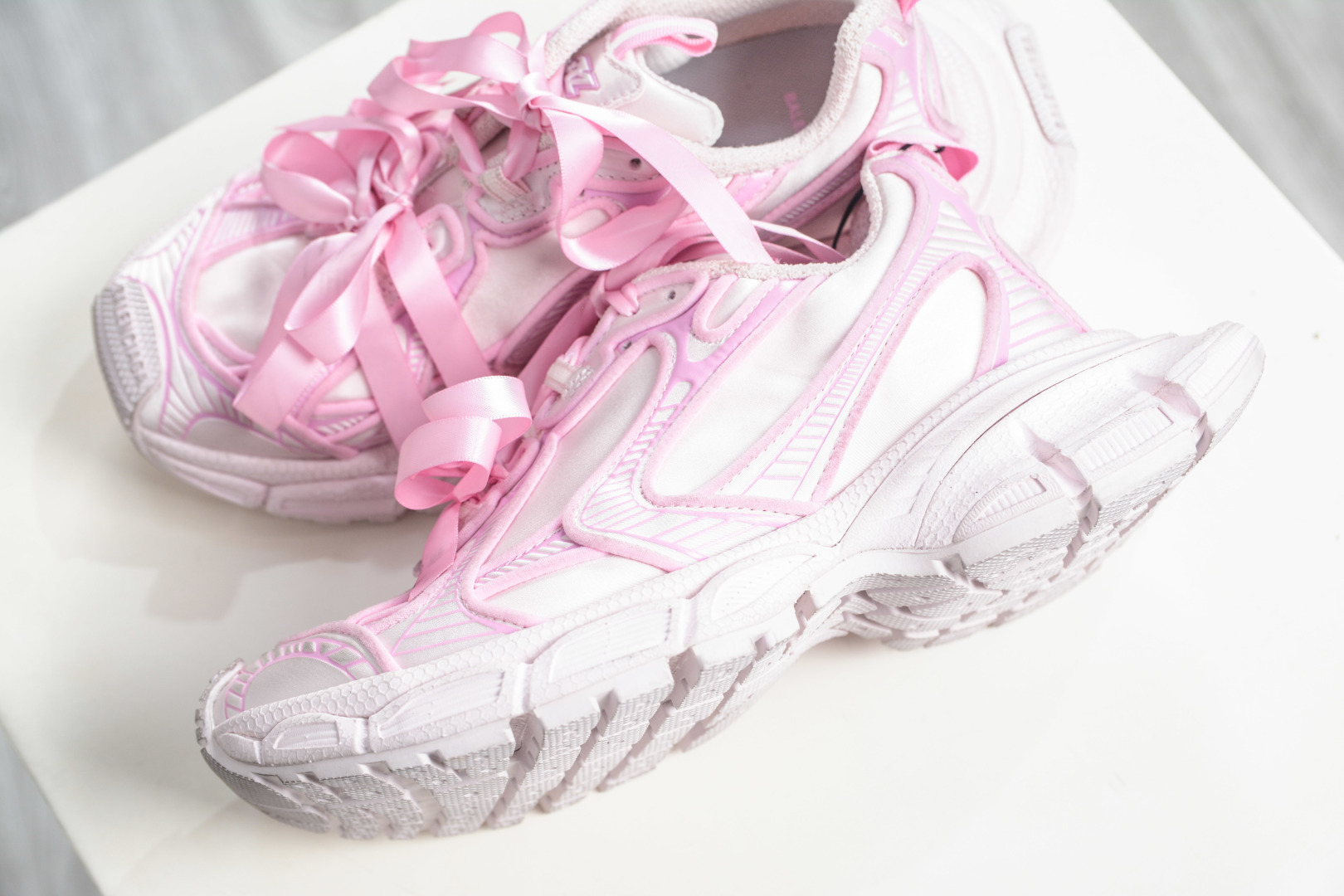 350 XA版本顶级BALENCIAGA 3XL Sneakers 巴黎世家十代 3XL巴黎老爹一脚蹬系列复古做旧 734731 W3XSB 5000