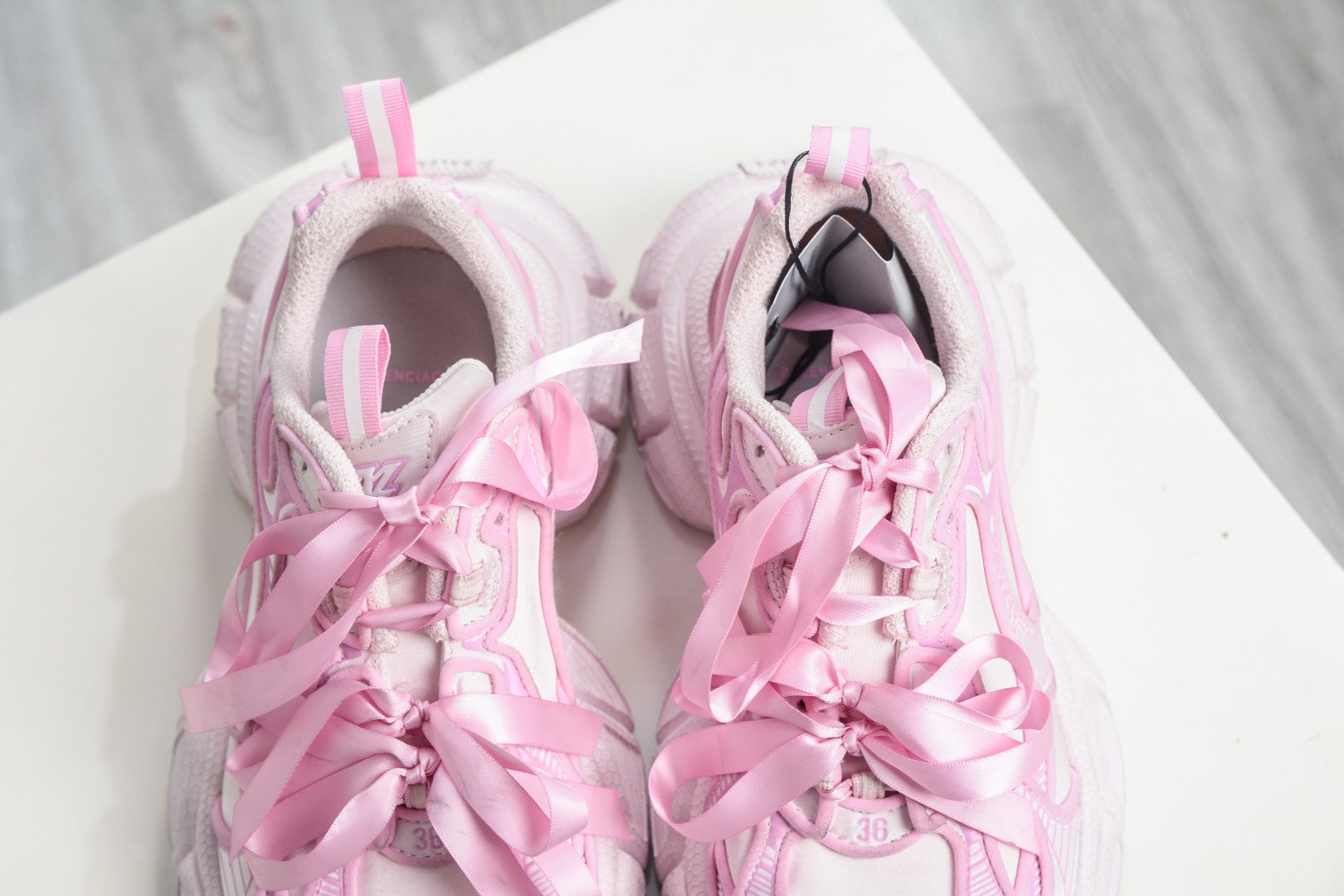 350 XA版本顶级BALENCIAGA 3XL Sneakers 巴黎世家十代 3XL巴黎老爹一脚蹬系列复古做旧 734731 W3XSB 5000