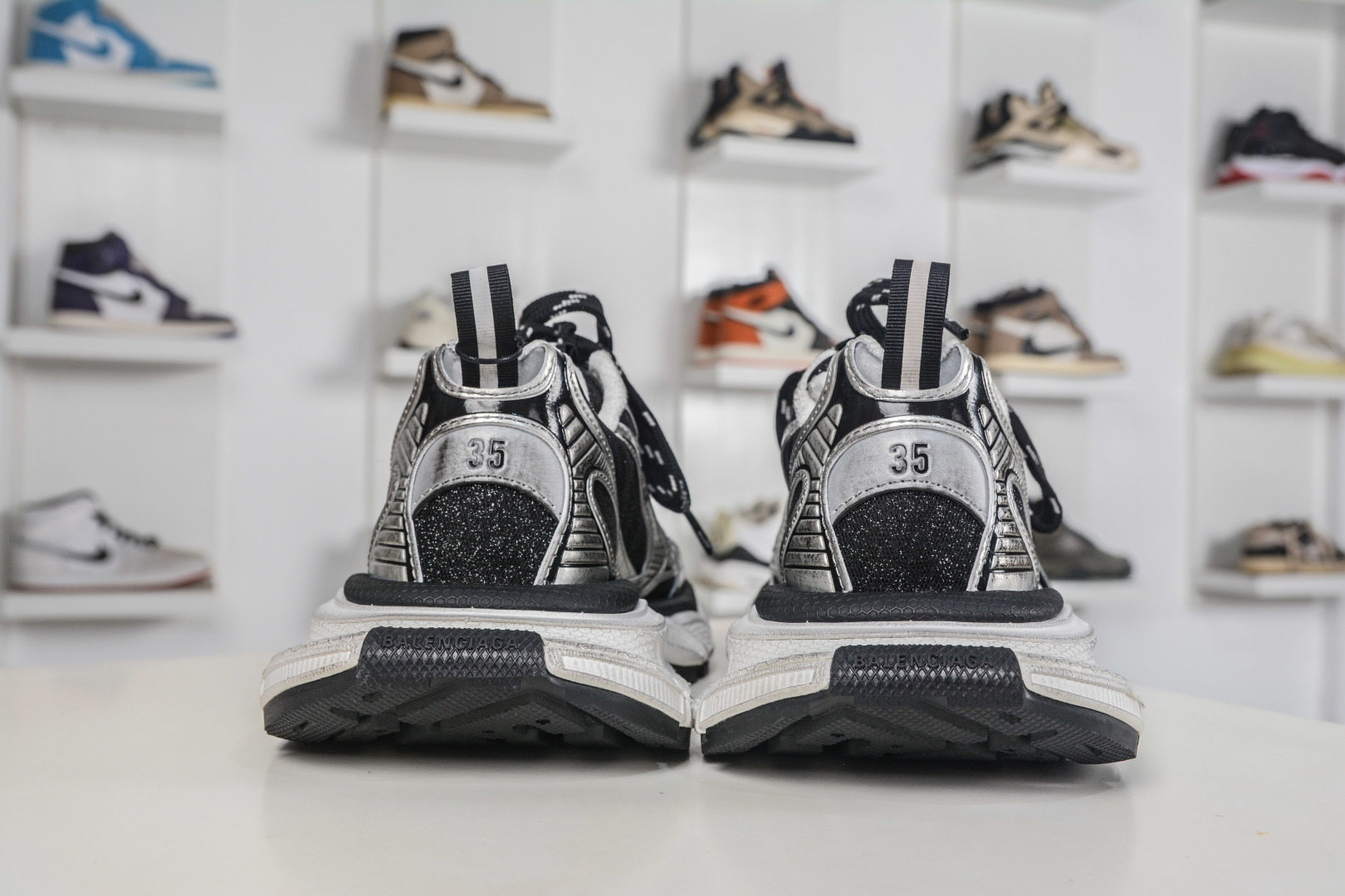 XA版本顶级BALENCIAGA 3XL Sneakers 巴黎世家十代 黑色满天星 734731 W3XLX 1080-Top High Quatity Cheap Sneakers Fashion Clothing Clothes Bags handbags Shoes of all Brand wholesale With The best Quality And Beautiful Price from China Factory Chinese suppliers wholesaler seller XA版本顶级BALENCIAGA 3XL Sneakers 巴黎世家十代 黑色满天星 734731 W3XLX 1080