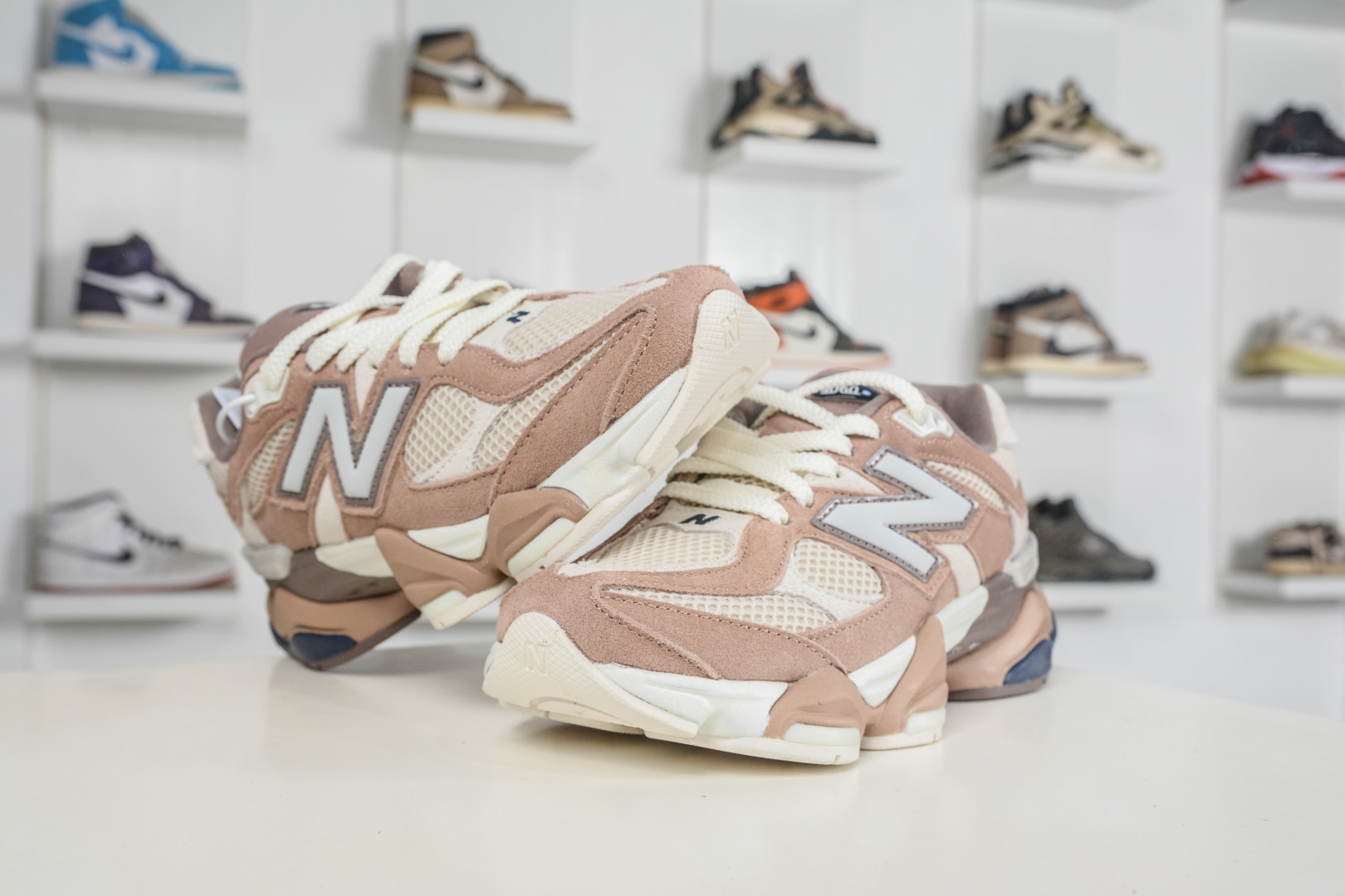 T版 新百伦New Balance NB9060 米棕色 U9060ETN-Top High Quatity Cheap Sneakers Fashion Clothing Clothes Bags handbags Shoes of all Brand wholesale With The best Quality And Beautiful Price from China Factory Chinese suppliers wholesaler seller T版 新百伦New Balance NB9060 米棕色 U9060ETN