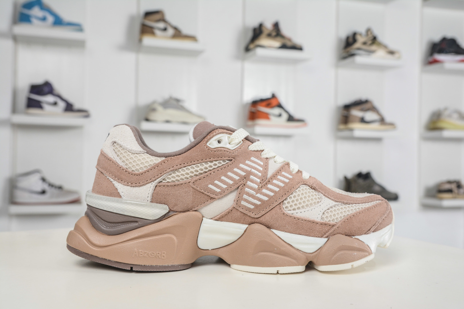 T版 新百伦New Balance NB9060 米棕色 U9060ETN-Top High Quatity Cheap Sneakers Fashion Clothing Clothes Bags handbags Shoes of all Brand wholesale With The best Quality And Beautiful Price from China Factory Chinese suppliers wholesaler seller T版 新百伦New Balance NB9060 米棕色 U9060ETN