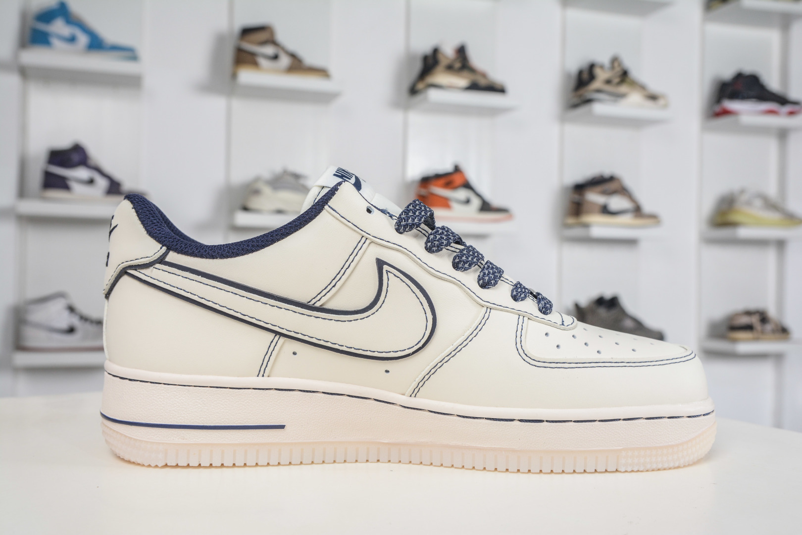 260 Nike Air Force 1 Low 07 白深蓝 SM6668-131-Chinese UA Cheap High Quatity Brand Clothes Bags handbags Sneakers wholesale wholesaler seller from China Factory suppliers Fashion Clothing Shoes best Quality Beautiful Price 260 Nike Air Force 1 Low 07 白深蓝 SM6668-131