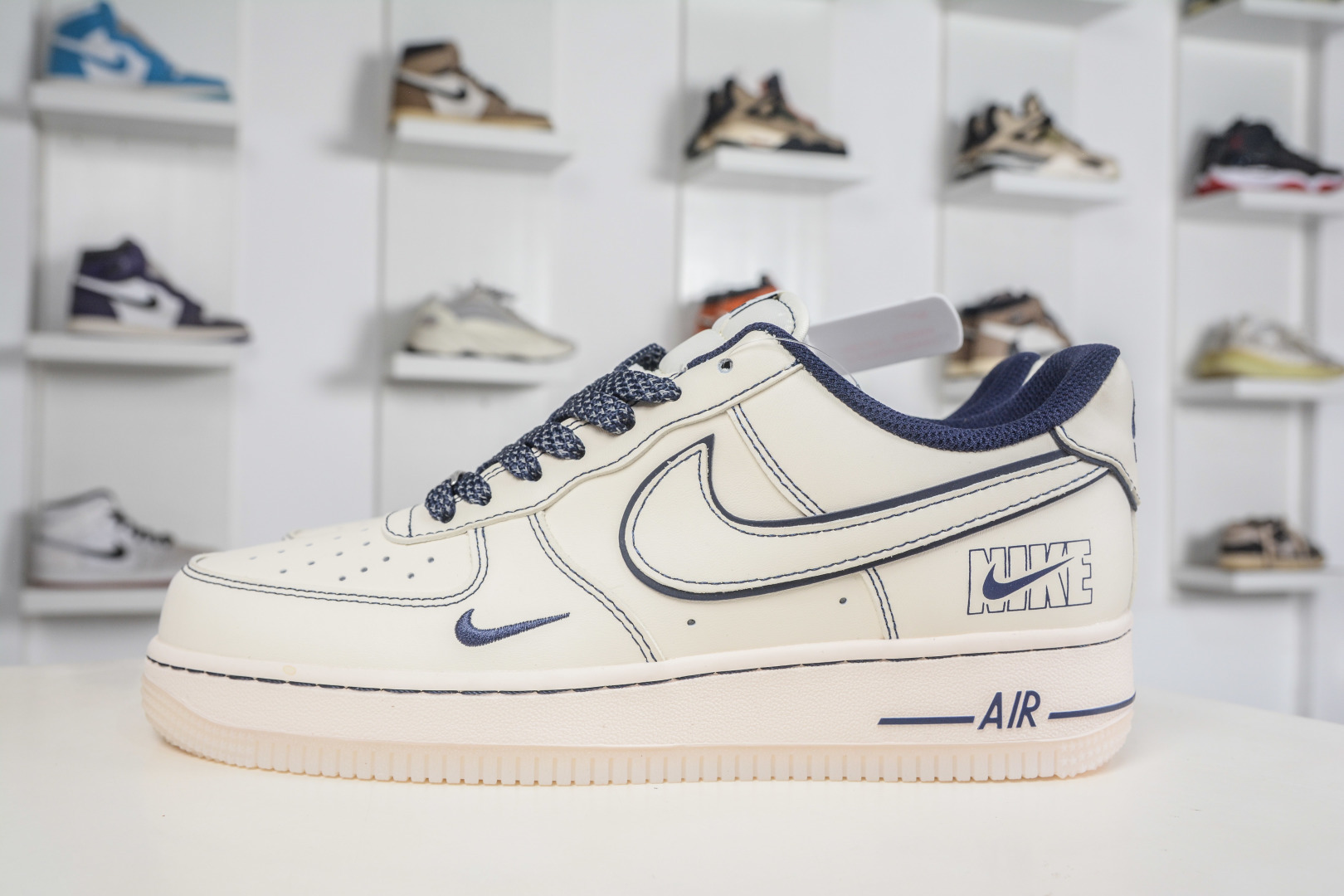 260 Nike Air Force 1 Low 07 白深蓝 SM6668-131-Chinese UA Cheap High Quatity Brand Clothes Bags handbags Sneakers wholesale wholesaler seller from China Factory suppliers Fashion Clothing Shoes best Quality Beautiful Price 260 Nike Air Force 1 Low 07 白深蓝 SM6668-131