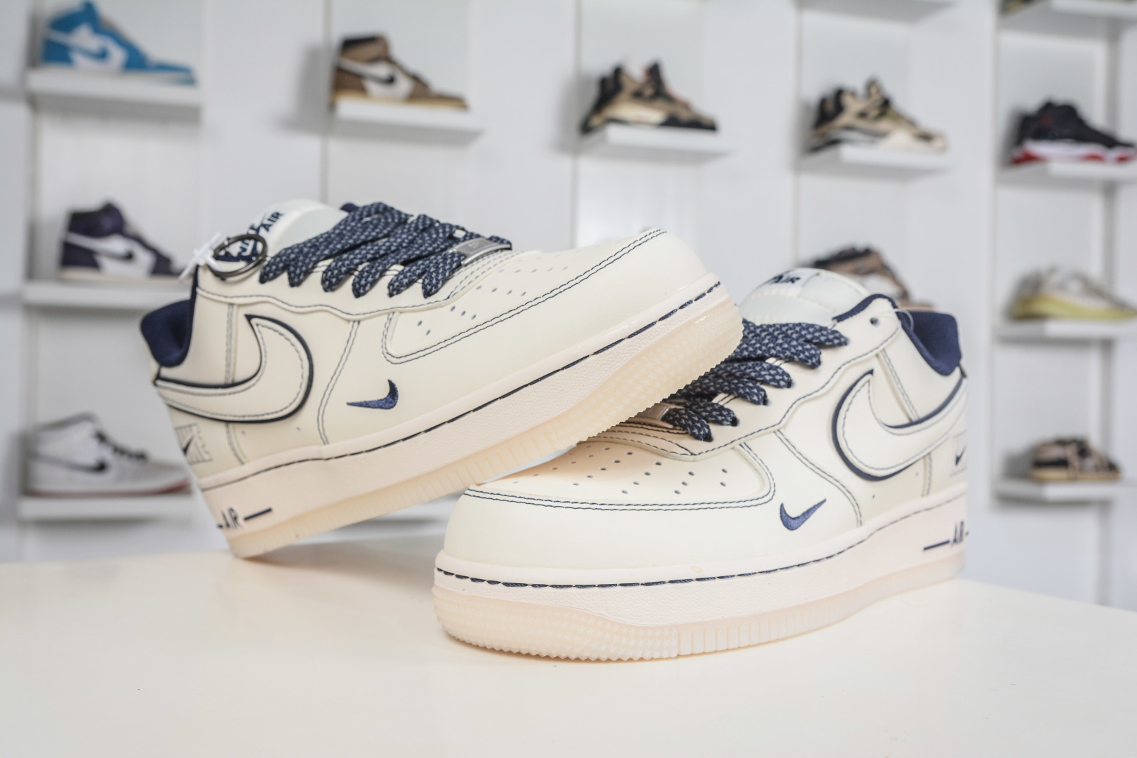 260 Nike Air Force 1 Low 07 白深蓝 SM6668-131-Chinese UA Cheap High Quatity Brand Clothes Bags handbags Sneakers wholesale wholesaler seller from China Factory suppliers Fashion Clothing Shoes best Quality Beautiful Price 260 Nike Air Force 1 Low 07 白深蓝 SM6668-131