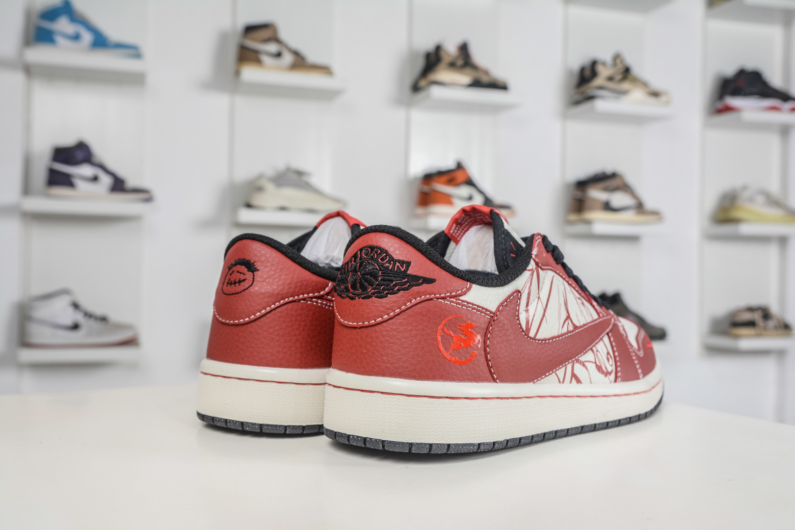 TS x Nike Air Jordan 1 Low 马年限定 白红绘影 NH0601-065-Top High Quatity Cheap Sneakers Fashion Clothing Clothes Bags handbags Shoes of all Brand wholesale With The best Quality And Beautiful Price from China Factory Chinese suppliers wholesaler seller TS x Nike Air Jordan 1 Low 马年限定 白红绘影 NH0601-065