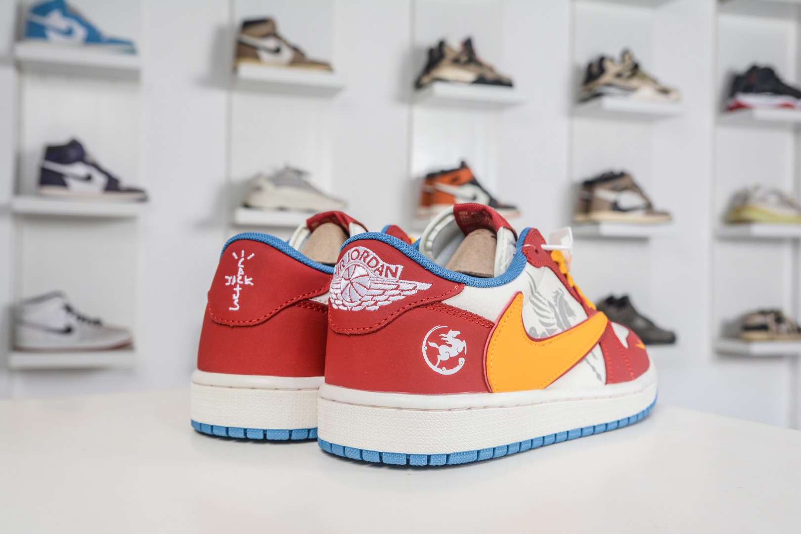 TS x Nike Air Jordan 1 Low 马年限定 白红橙 DZ2688-116-Top High Quatity Cheap Sneakers Fashion Clothing Clothes Bags handbags Shoes of all Brand wholesale With The best Quality And Beautiful Price from China Factory Chinese suppliers wholesaler seller TS x Nike Air Jordan 1 Low 马年限定 白红橙 DZ2688-116