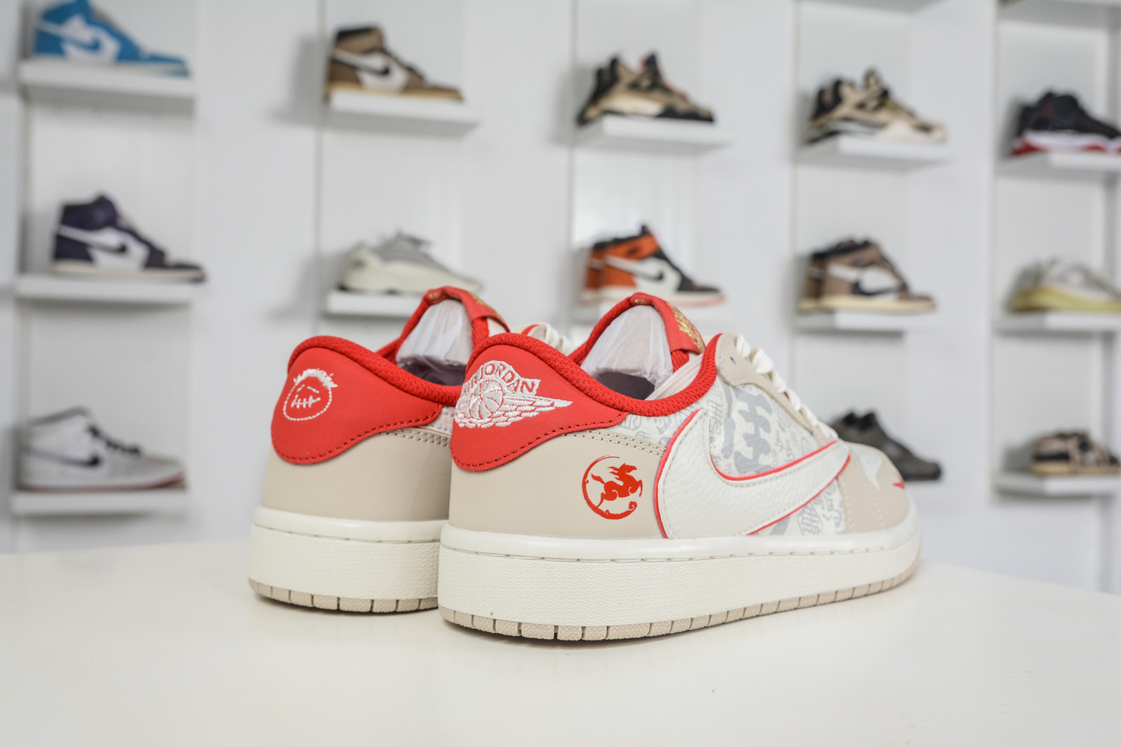TS x Nike Air Jordan 1 Low 马年限定 素底嫣红 NH0601-062-Top High Quatity Cheap Sneakers Fashion Clothing Clothes Bags handbags Shoes of all Brand wholesale With The best Quality And Beautiful Price from China Factory Chinese suppliers wholesaler seller TS x Nike Air Jordan 1 Low 马年限定 素底嫣红 NH0601-062