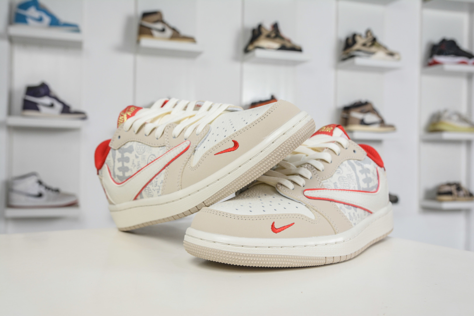 TS x Nike Air Jordan 1 Low 马年限定 素底嫣红 NH0601-062-Top High Quatity Cheap Sneakers Fashion Clothing Clothes Bags handbags Shoes of all Brand wholesale With The best Quality And Beautiful Price from China Factory Chinese suppliers wholesaler seller TS x Nike Air Jordan 1 Low 马年限定 素底嫣红 NH0601-062