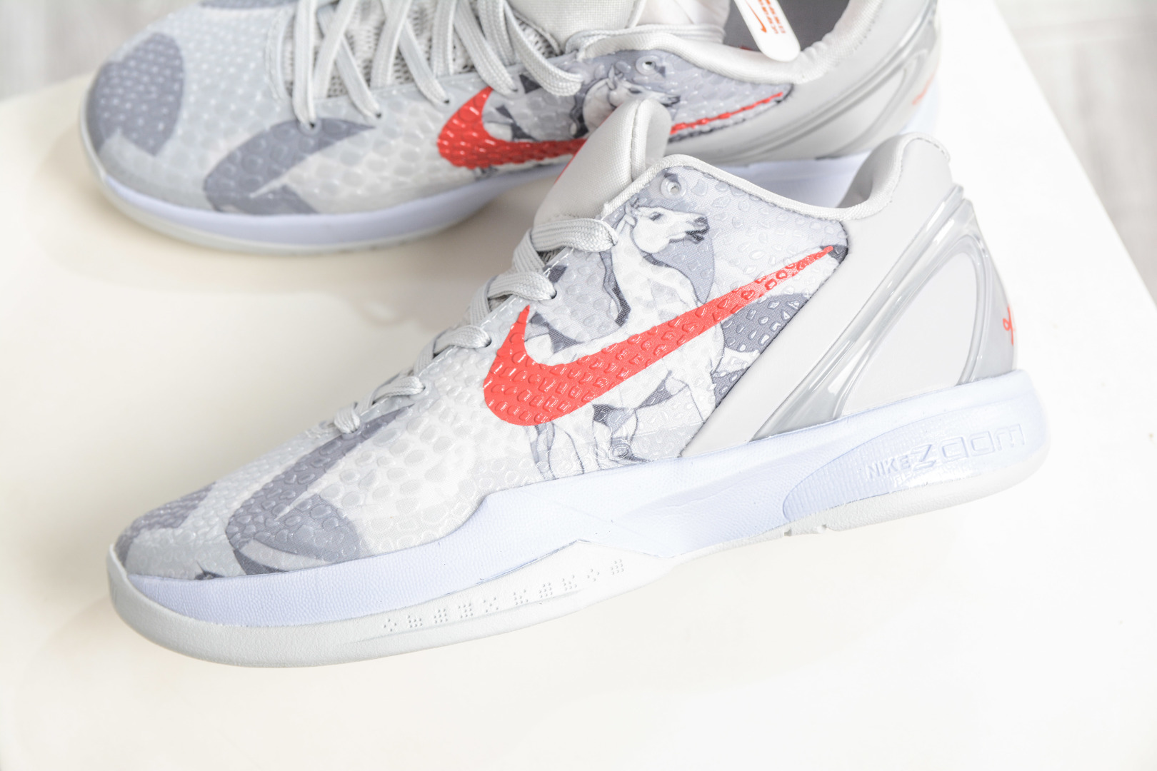 Nike Zoom Kobe VI 马年限定 CNY新年款 耐克 科比6代系列 低帮复刻实战运动低帮文化篮球鞋 CW2190-034