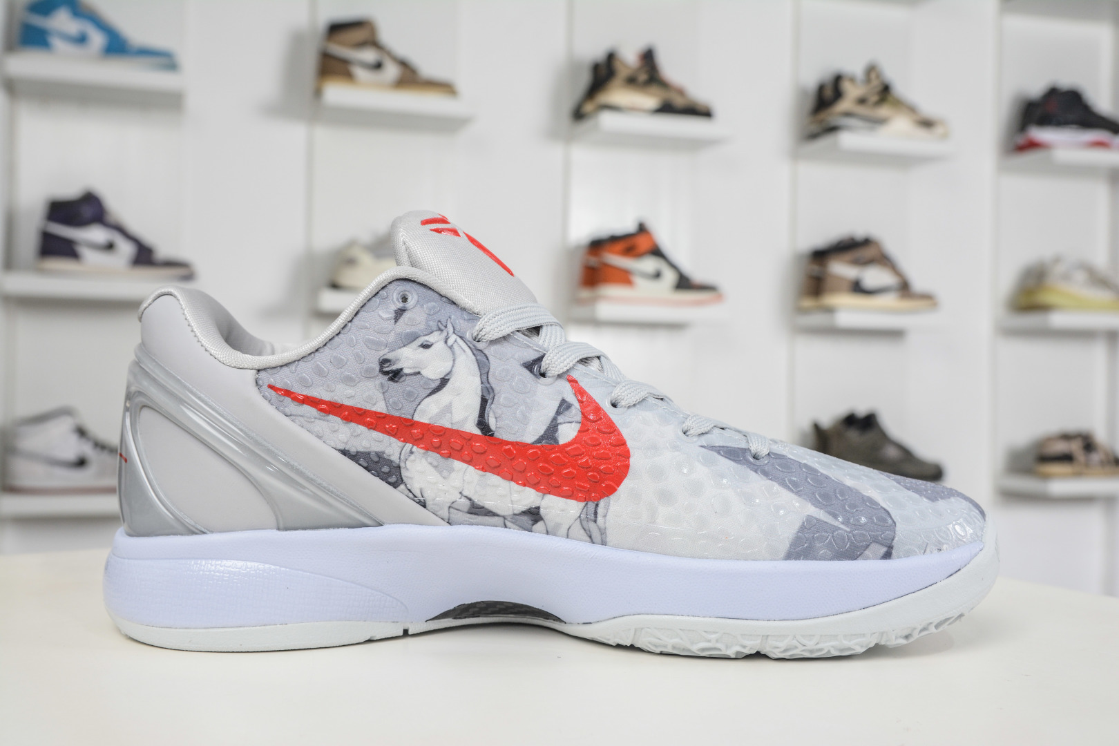 Nike Zoom Kobe VI 马年限定 CNY新年款 耐克 科比6代系列 低帮复刻实战运动低帮文化篮球鞋 CW2190-034