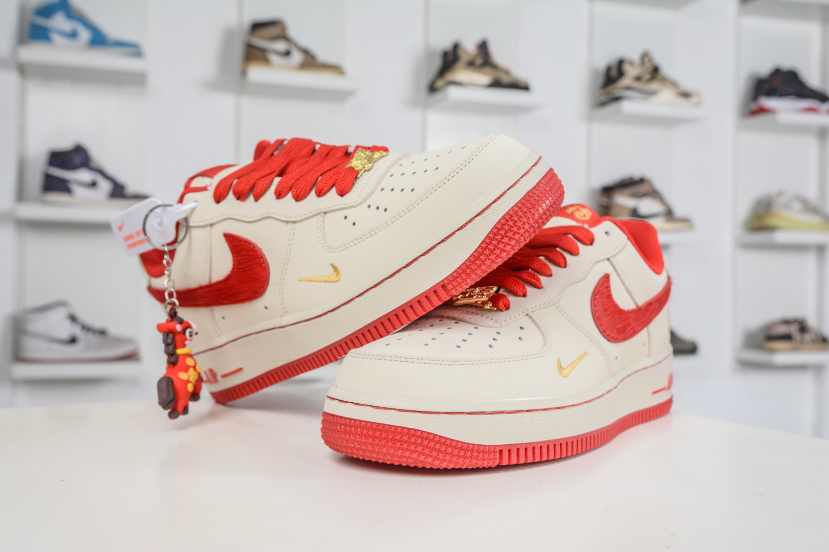 Nike Air Force 1 Low 07 马年限定 米白嫣红 NH0601-513-Top High Quatity Cheap Sneakers Fashion Clothing Clothes Bags handbags Shoes of all Brand wholesale With The best Quality And Beautiful Price from China Factory Chinese suppliers wholesaler seller Nike Air Force 1 Low 07 马年限定 米白嫣红 NH0601-513