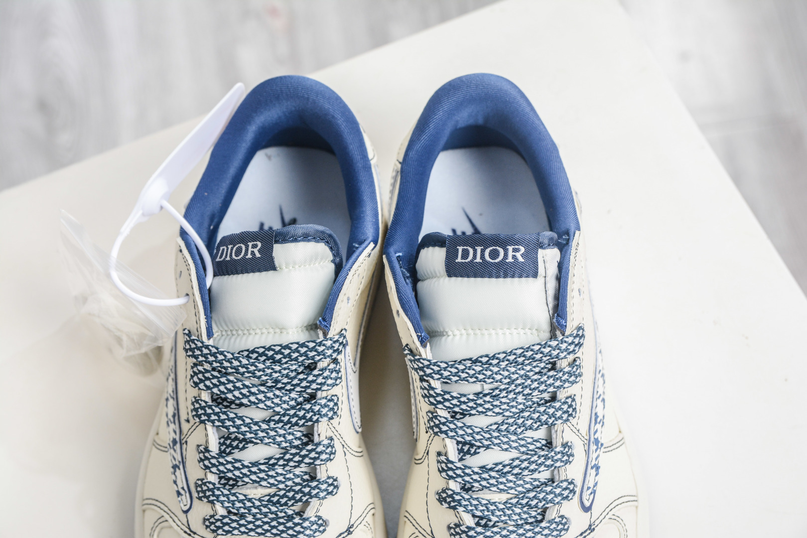 TS x Air Jordan x DIOR AJ1 Low 倒钩低帮迪奥联名-风祥云纹 LD2028-072