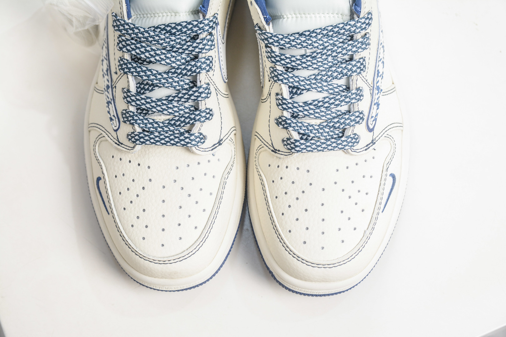TS x Air Jordan x DIOR AJ1 Low 倒钩低帮迪奥联名-风祥云纹 LD2028-072