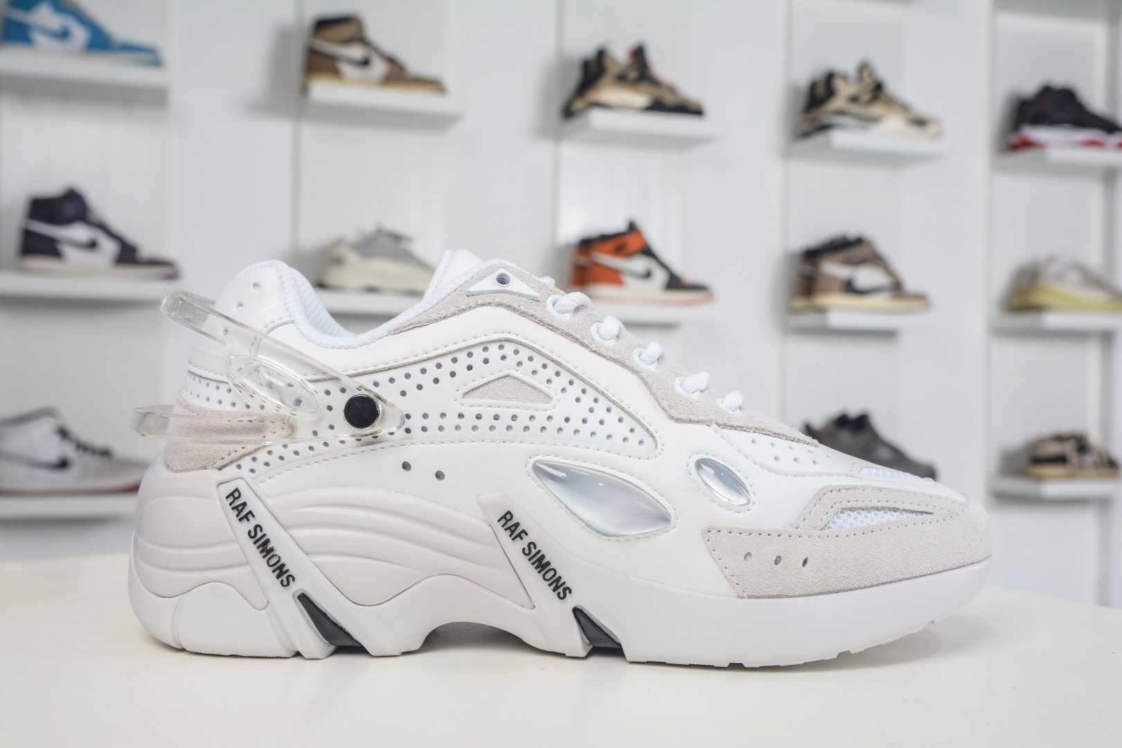 RAF SIMONS CYLON-21 潮流运动 织物皮革 圆头系带 低帮休闲鞋 HR740003S-Top High Quatity Cheap Sneakers Fashion Clothing Clothes Bags handbags Shoes of all Brand wholesale With The best Quality And Beautiful Price from China Factory Chinese suppliers wholesaler seller RAF SIMONS CYLON-21 潮流运动 织物皮革 圆头系带 低帮休闲鞋 HR740003S