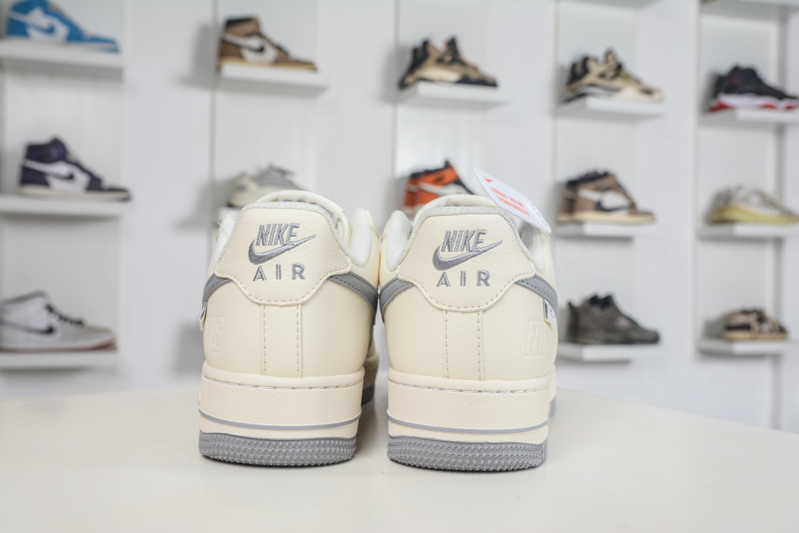 260 Nike Air Force 1 Low 07 米白烟灰 SM6668-121