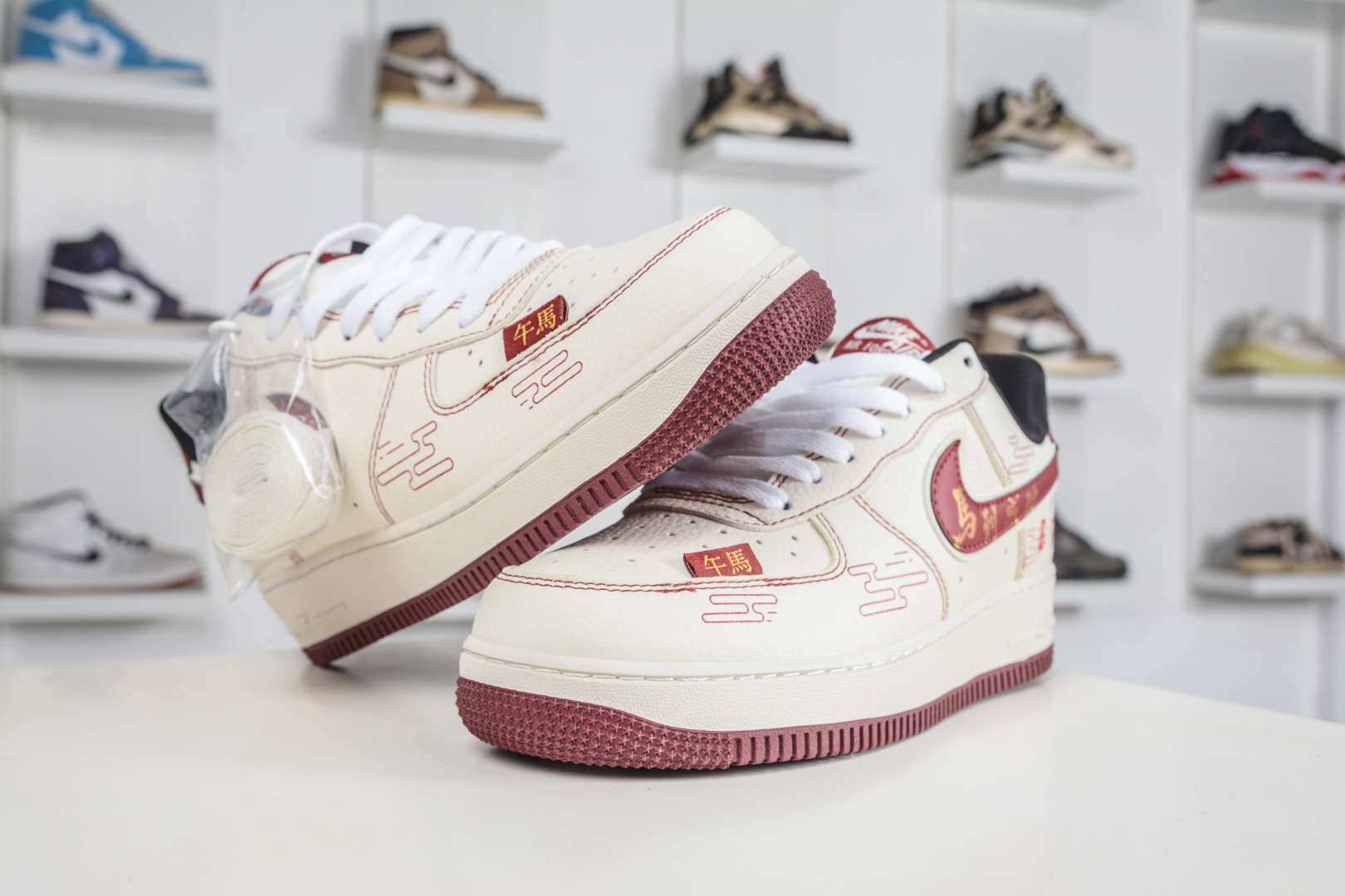 Nike Air Force 1 Low 07 马年限定 米白红色线条 DN1688-823-Top High Quatity Cheap Sneakers Fashion Clothing Clothes Bags handbags Shoes of all Brand wholesale With The best Quality And Beautiful Price from China Factory Chinese suppliers wholesaler seller Nike Air Force 1 Low 07 马年限定 米白红色线条 DN1688-823