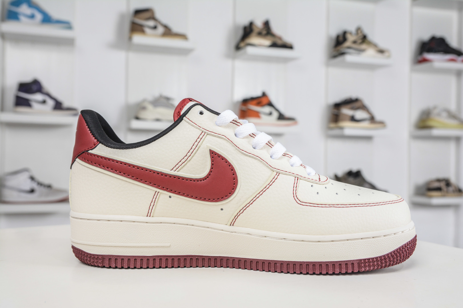 Nike Air Force 1 Low 07 马年限定 米白红色线条 DN1688-823-Top High Quatity Cheap Sneakers Fashion Clothing Clothes Bags handbags Shoes of all Brand wholesale With The best Quality And Beautiful Price from China Factory Chinese suppliers wholesaler seller Nike Air Force 1 Low 07 马年限定 米白红色线条 DN1688-823