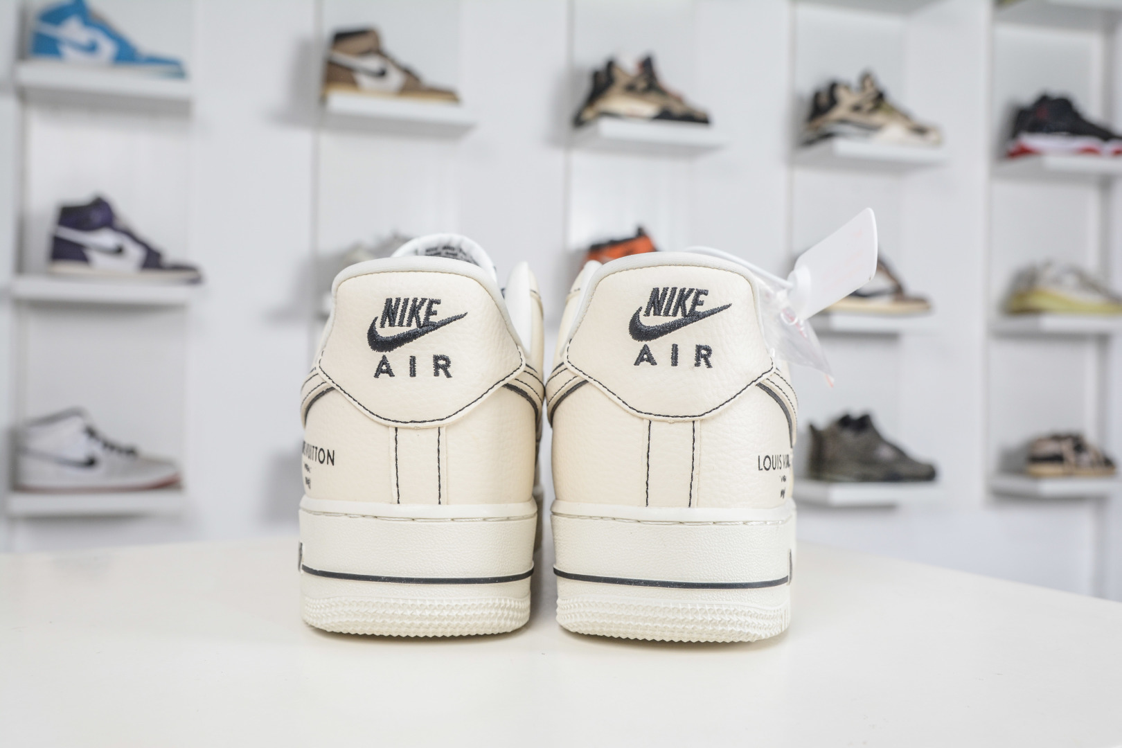 Nike Air Force 1 Low 07 x Louis Vuitton LV联名-奶油线条 LD1999-021-Top High Quatity Cheap Sneakers Fashion Clothing Clothes Bags handbags Shoes of all Brand wholesale With The best Quality And Beautiful Price from China Factory Chinese suppliers wholesaler seller Nike Air Force 1 Low 07 x Louis Vuitton LV联名-奶油线条 LD1999-021