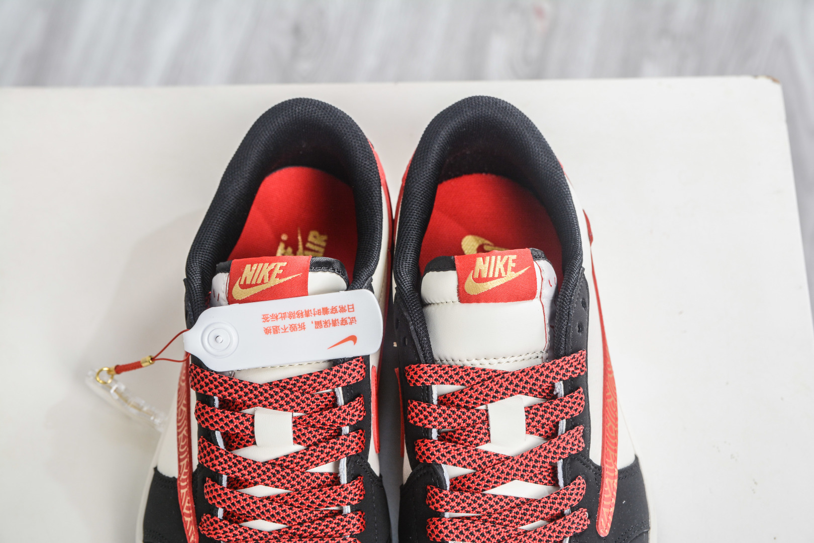 TS x Air Jordan AJ1 Low 倒钩低帮马年限定-米黑红 QW5288-143-Top High Quatity Cheap Sneakers Fashion Clothing Clothes Bags handbags Shoes of all Brand wholesale With The best Quality And Beautiful Price from China Factory Chinese suppliers wholesaler seller TS x Air Jordan AJ1 Low 倒钩低帮马年限定-米黑红 QW5288-143
