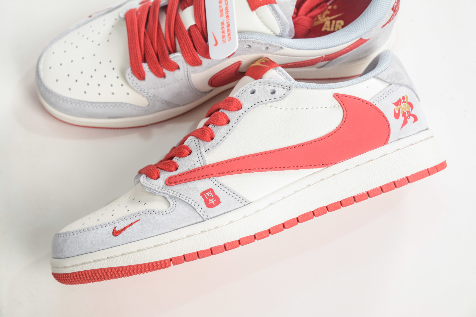 270 TS x Air Jordan AJ1 Low 倒钩低帮马年限定-奔马印花 QW5288-141