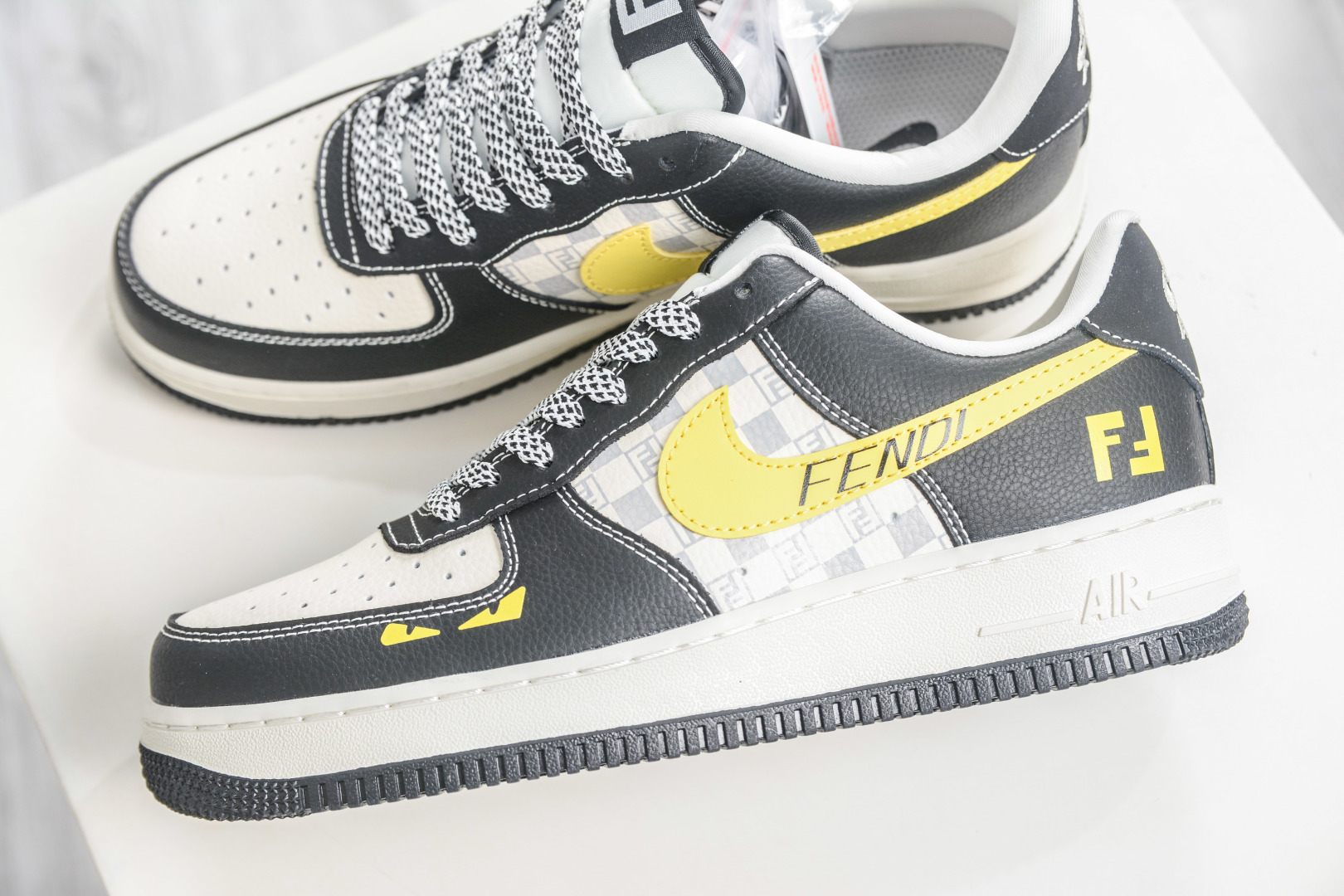260 Nike Air Force 1 Low 07 x FENDI 芬迪联名-老花拼色 LD1999-019