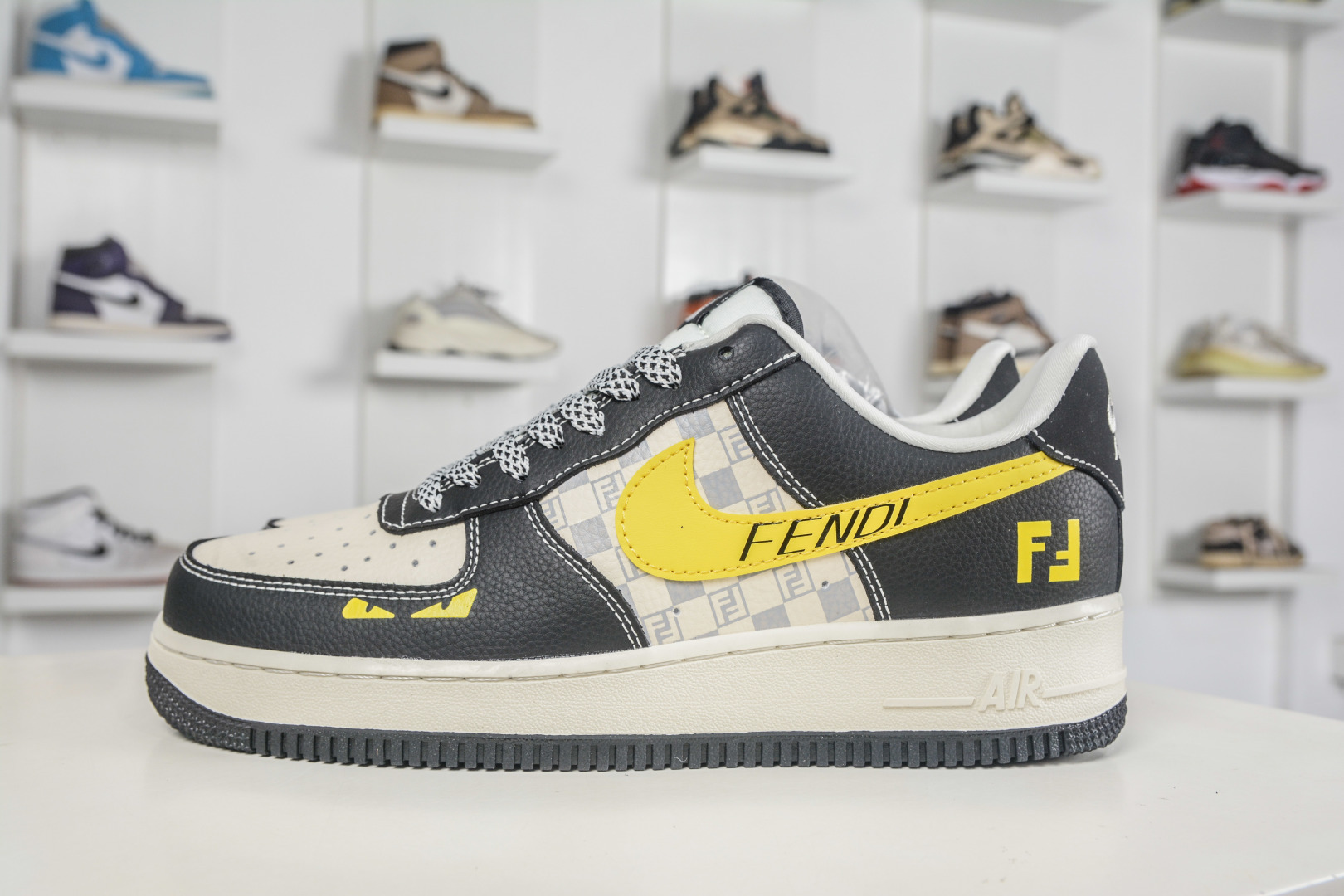 260 Nike Air Force 1 Low 07 x FENDI 芬迪联名-老花拼色 LD1999-019