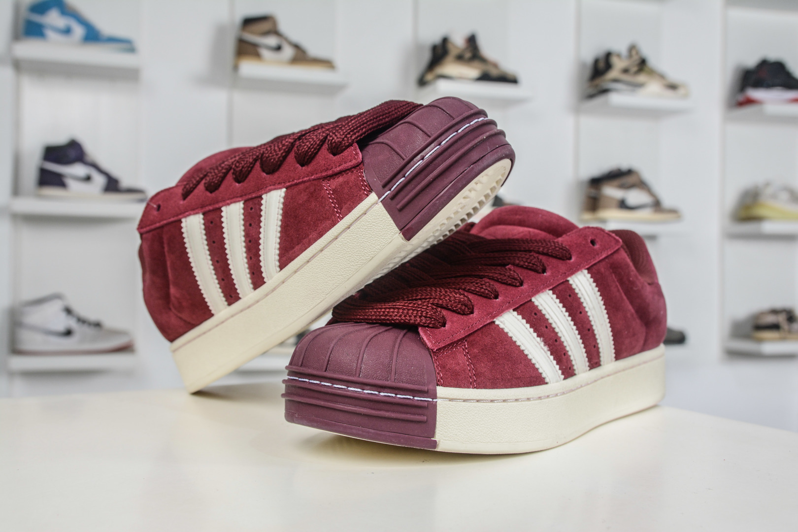 150 Adidas Superstar 2 ST 面包鞋 3.0贝壳头低帮休闲板鞋 KI3563