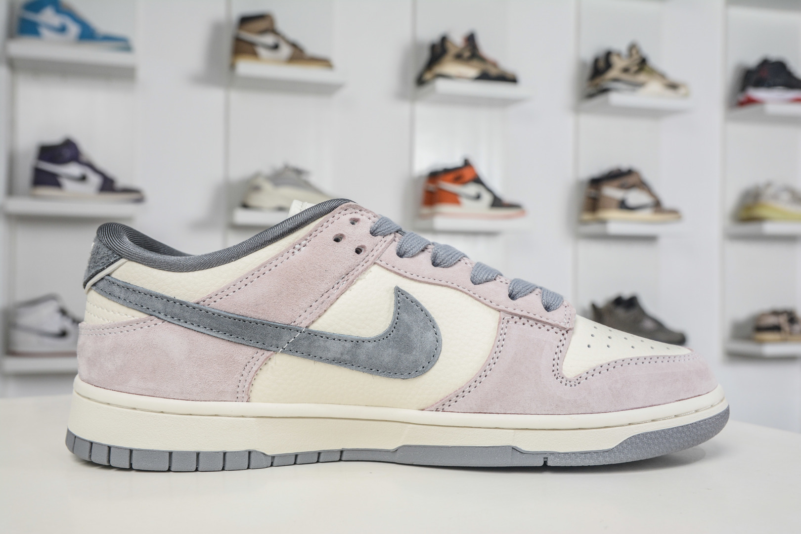270 Nike SB Dunk Low x Superme SUP联名-米粉灰 DN3168-017