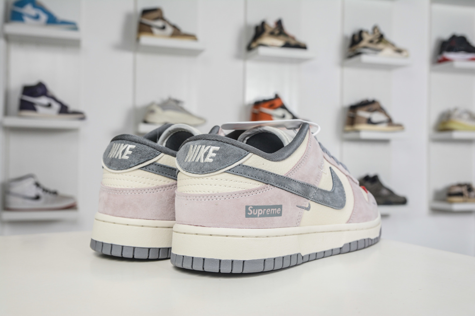 270 Nike SB Dunk Low x Superme SUP联名-米粉灰 DN3168-017