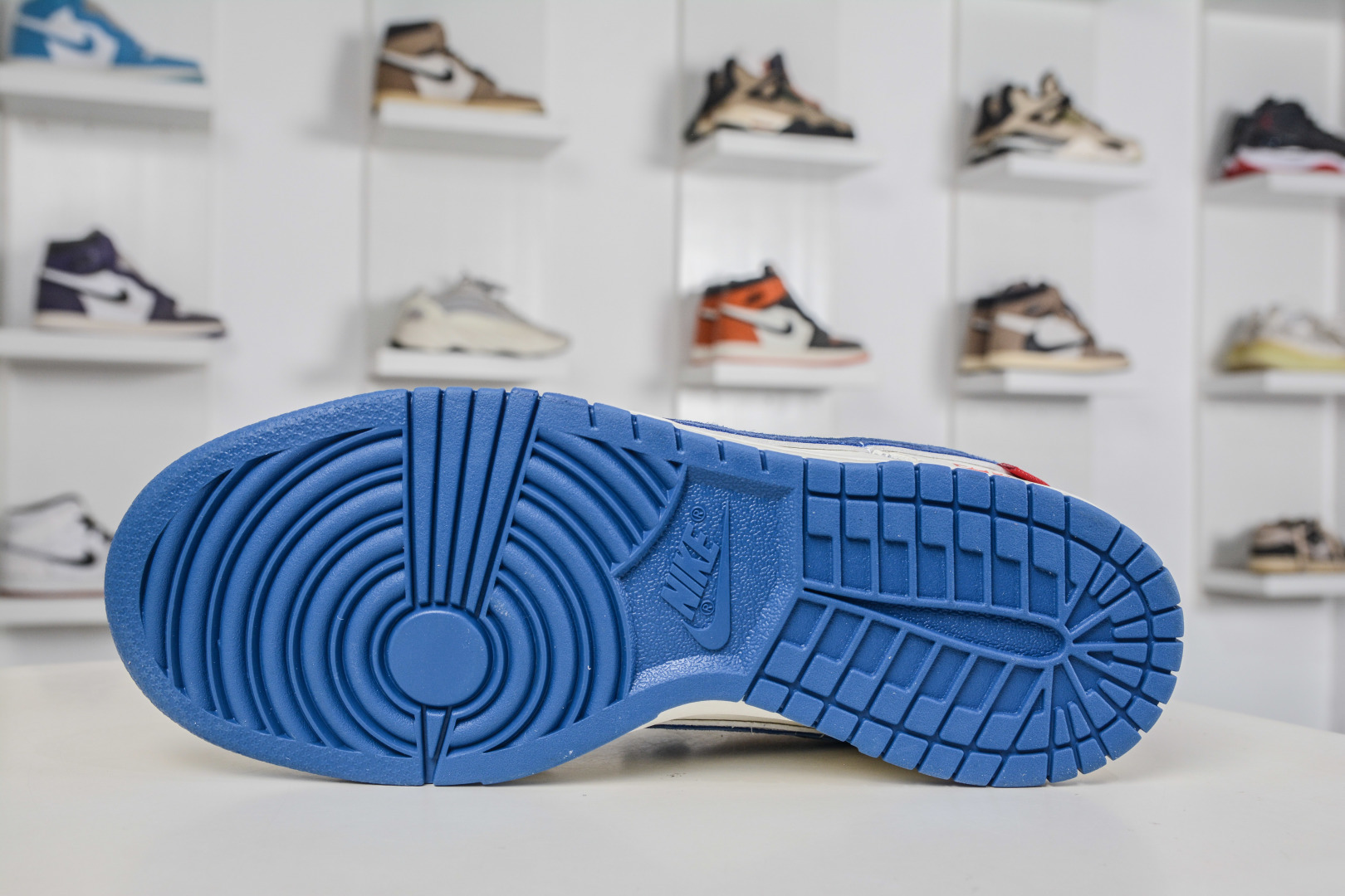 270 Nike SB Dunk Low x Superme SUP联名-白蓝红 XZ5899-117