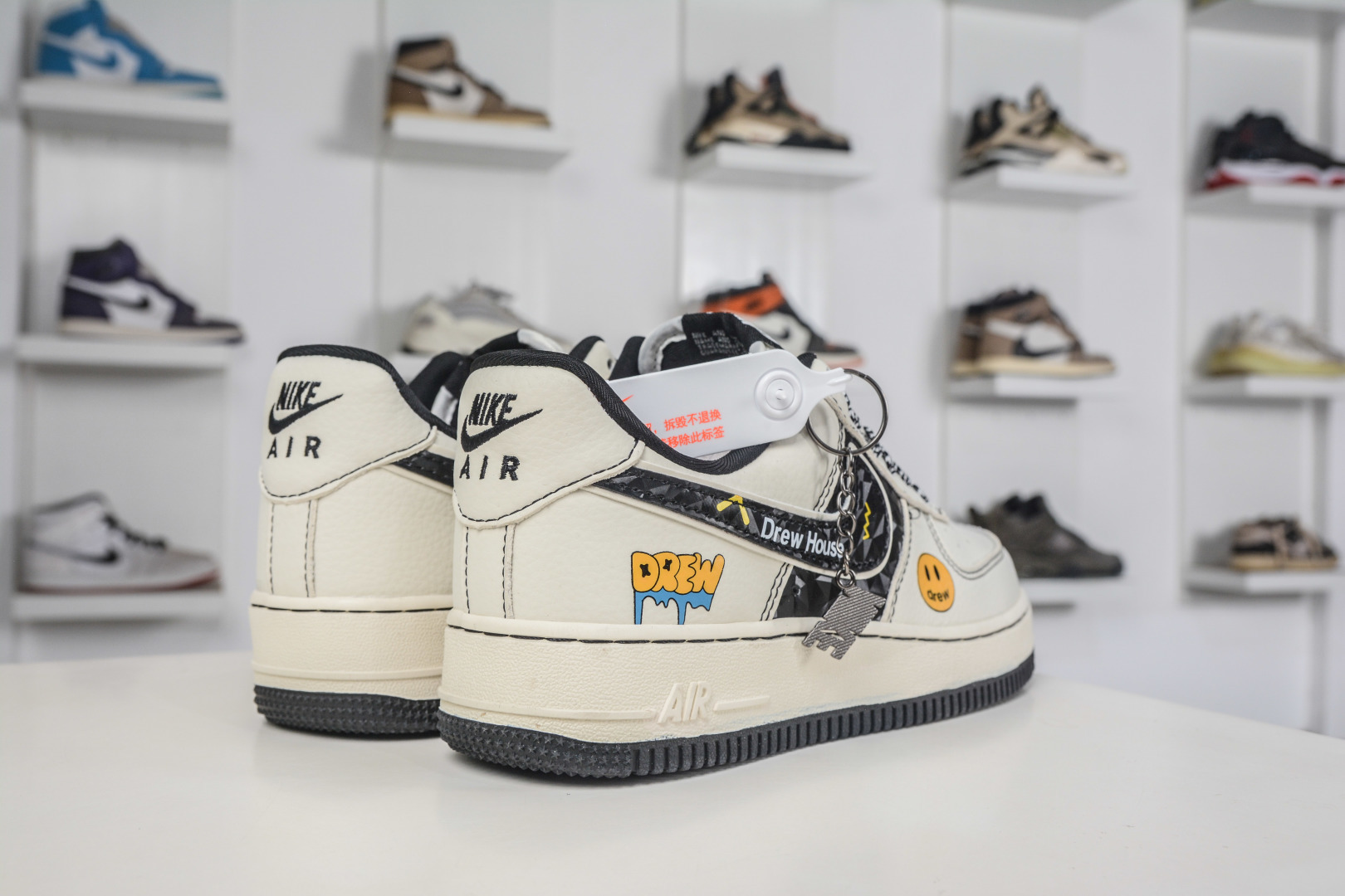 Nike Air Force 1 Low 07 x Drew 米白黑 KD1688-008 Nike Air Force 1 Low 07 x Drew 米白黑 KD1688-008