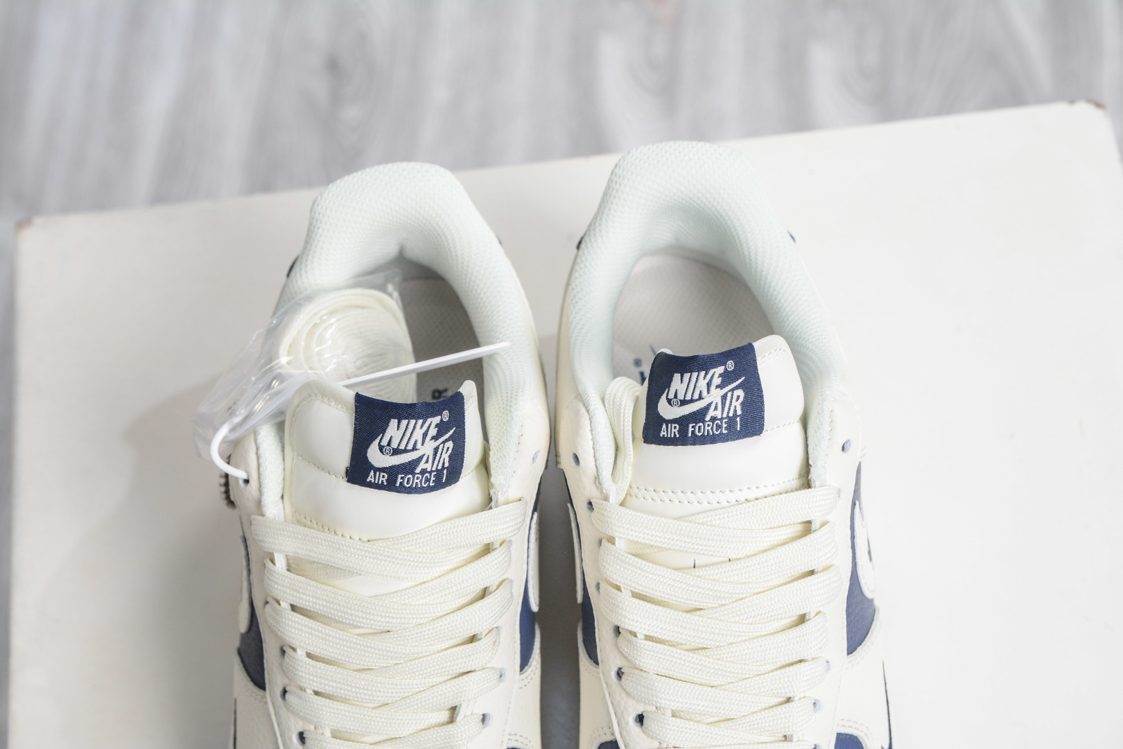 Nike Air Force 1 Low 07 x Balenciaga 巴黎世家联名-米白藏蓝 DN1688-817 Nike Air Force 1 Low 07 x Balenciaga 巴黎世家联名-米白藏蓝 DN1688-817
