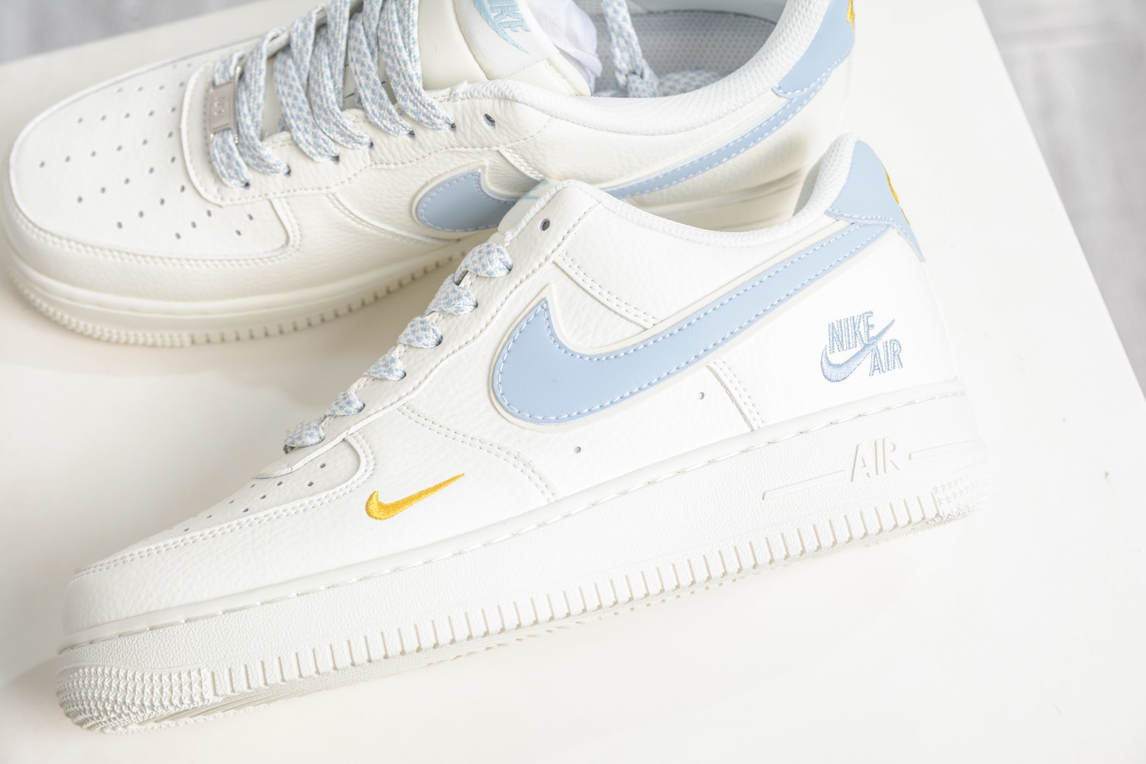 Nike Air Force 1 Low 07 米白蓝小勾 CS5288-071 Nike Air Force 1 Low 07 米白蓝小勾 CS5288-071