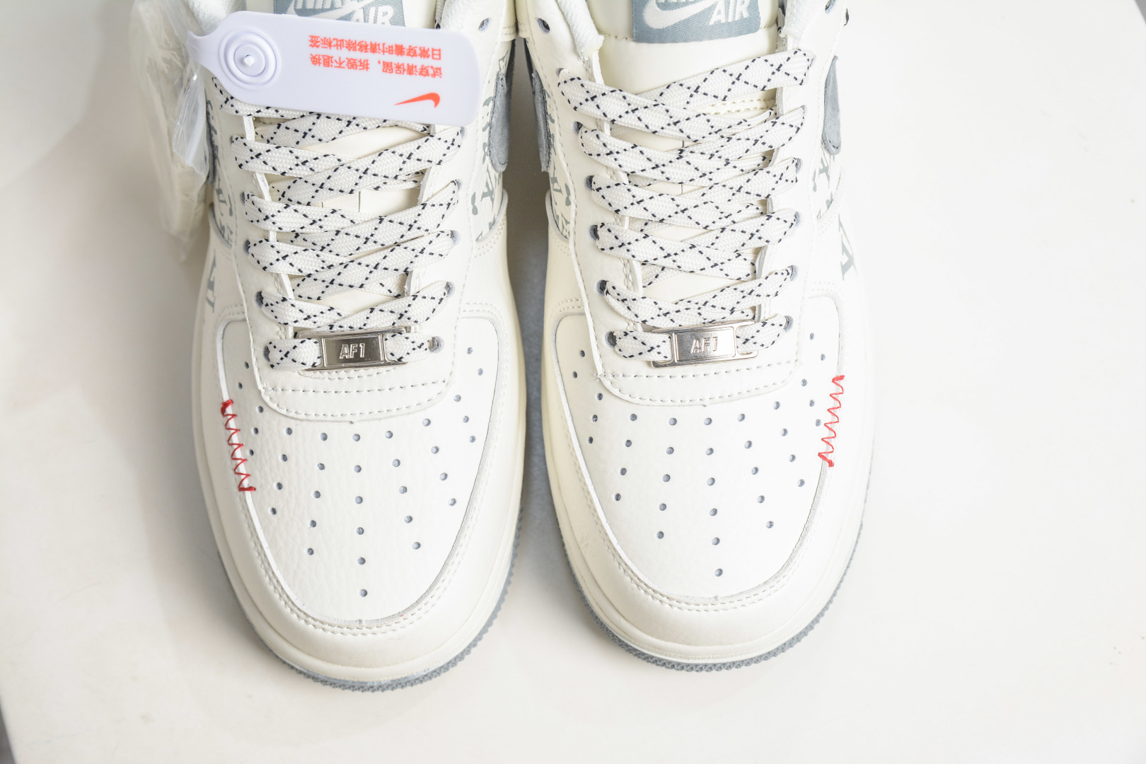 Nike Air Force 1 Low 07 x Louis Vuitton LV联名-米白灰 KG6699-F47 Nike Air Force 1 Low 07 x Louis Vuitton LV联名-米白灰 KG6699-F47