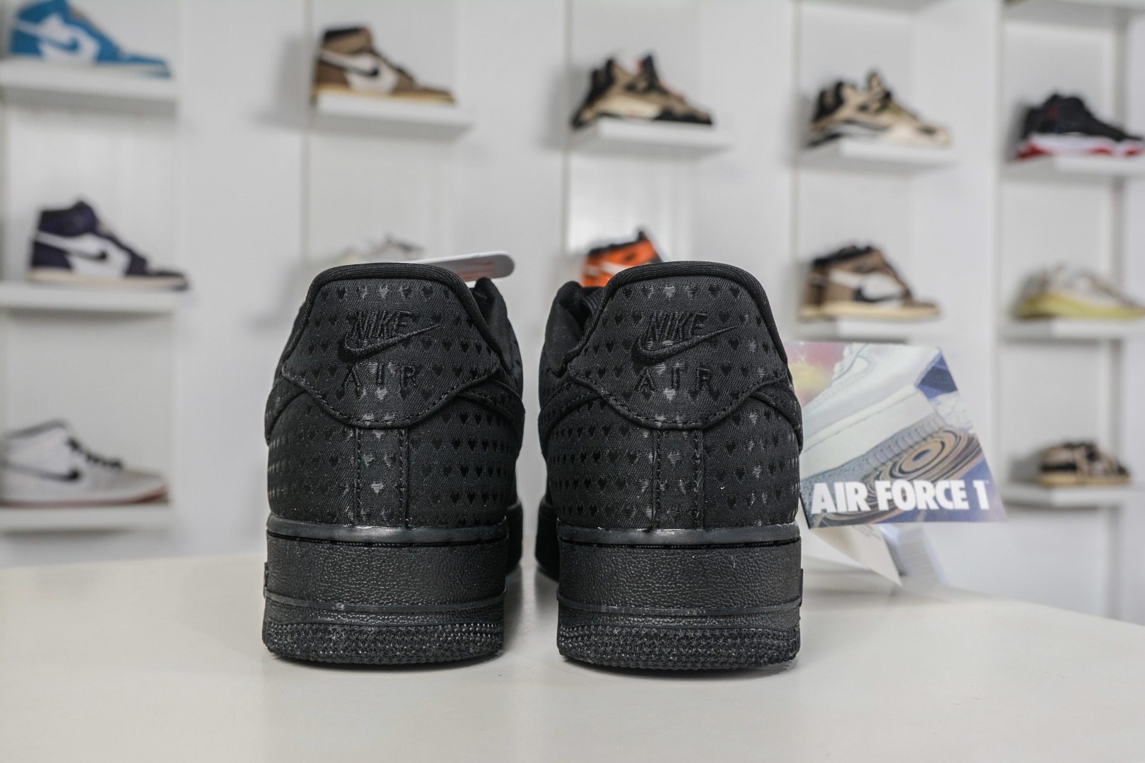 HY版NK Air Force 1 '07 Low 黑色爱心情人节 IQ9965-001 HY版NK Air Force 1 '07 Low 黑色爱心情人节 IQ9965-001
