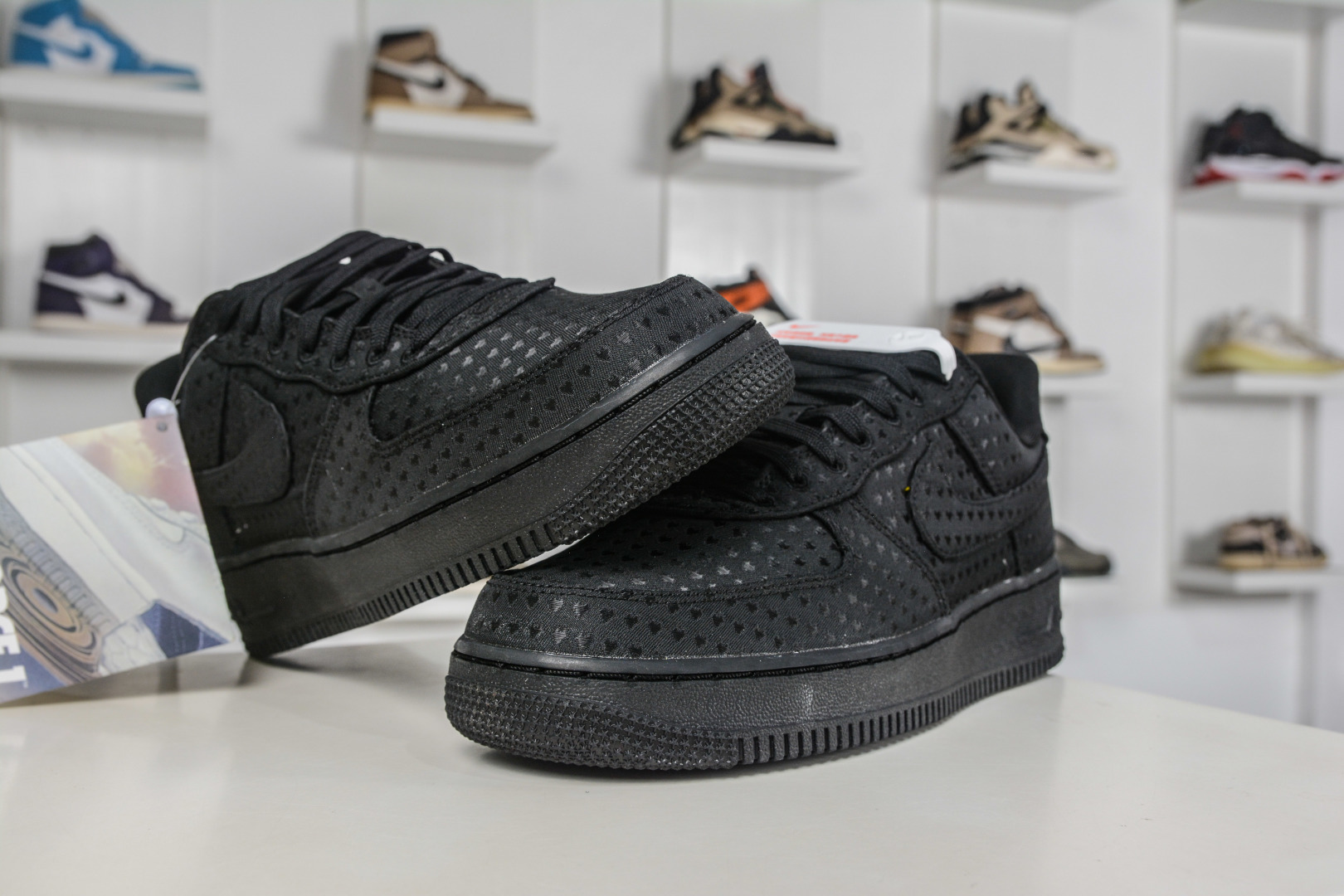 HY版NK Air Force 1 '07 Low 黑色爱心情人节 IQ9965-001 HY版NK Air Force 1 '07 Low 黑色爱心情人节 IQ9965-001