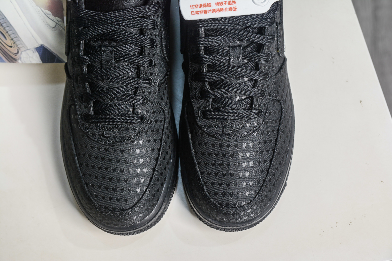 HY版NK Air Force 1 '07 Low 黑色爱心情人节 IQ9965-001 HY版NK Air Force 1 '07 Low 黑色爱心情人节 IQ9965-001