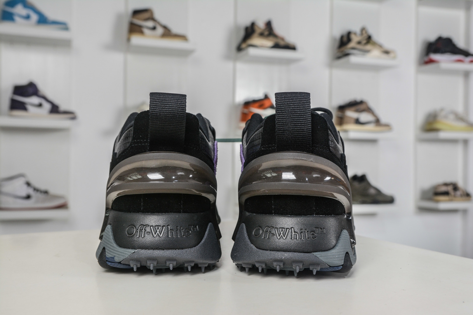 OFF-WHITE ODSY 圆头系带 耐磨 低帮 生活休闲鞋 OFF-WHITE ODSY 圆头系带 耐磨 低帮 生活休闲鞋