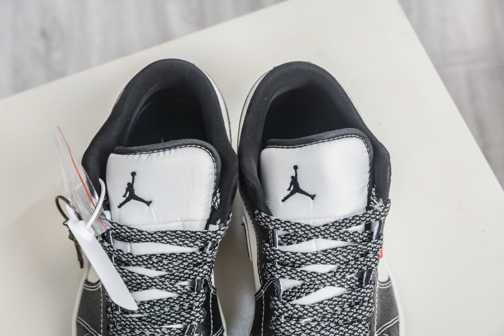 Air Jordan 1 Retro Low x Stussy 斯图西联名-黑白 QL1988-008