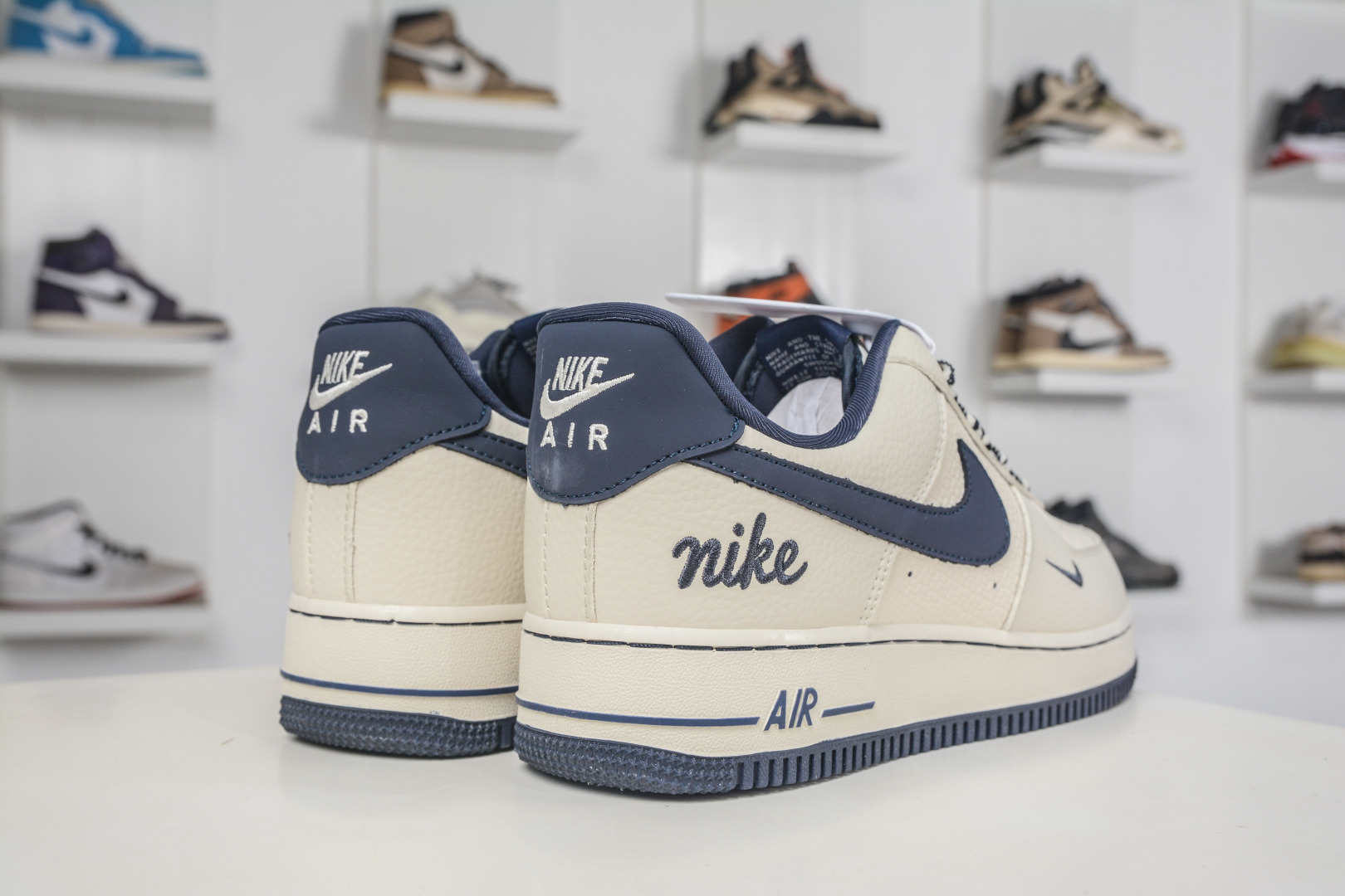 Nike Air Force 1 Low 07 米白藏青 FV3694-110 Nike Air Force 1 Low 07 米白藏青 FV3694-110