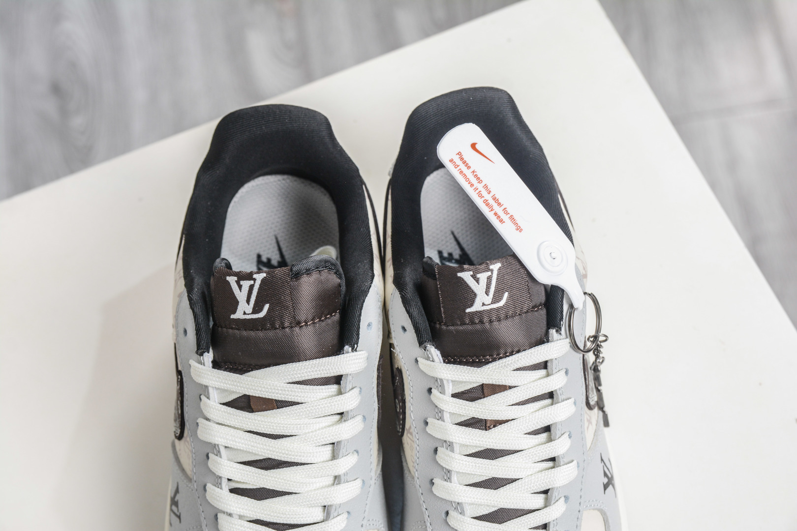 Nike Air Force 1 Low 07 x Louis Vuitton LV联名-米灰棕 DF0188-138 Nike Air Force 1 Low 07 x Louis Vuitton LV联名-米灰棕 DF0188-138