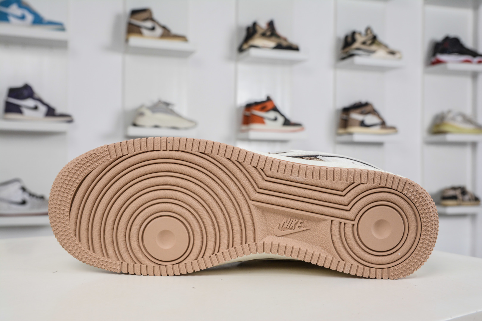 Gucci x NIke Air Force 1 古驰联名-米黄 MM3399-807 Gucci x NIke Air Force 1 古驰联名-米黄 MM3399-807