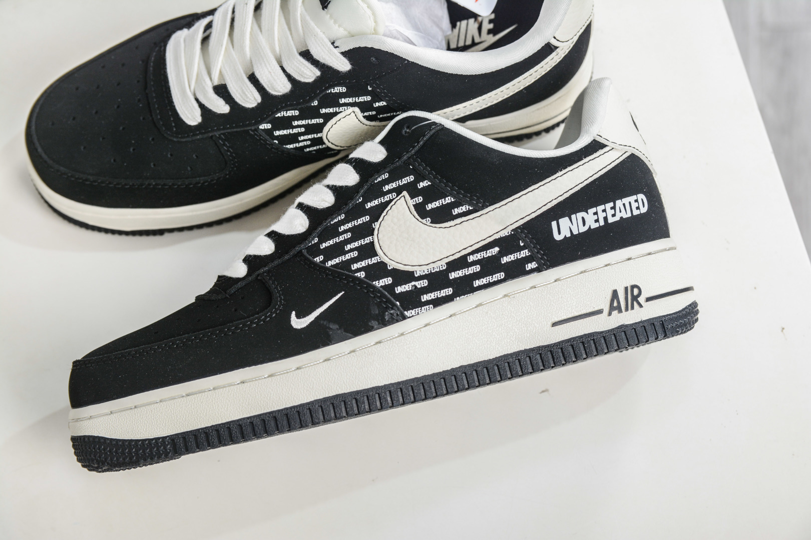 Nike Air Force 1 Low 07 x UNDEFEATED UND联名-黑白 DW8806-004 Nike Air Force 1 Low 07 x UNDEFEATED UND联名-黑白 DW8806-004