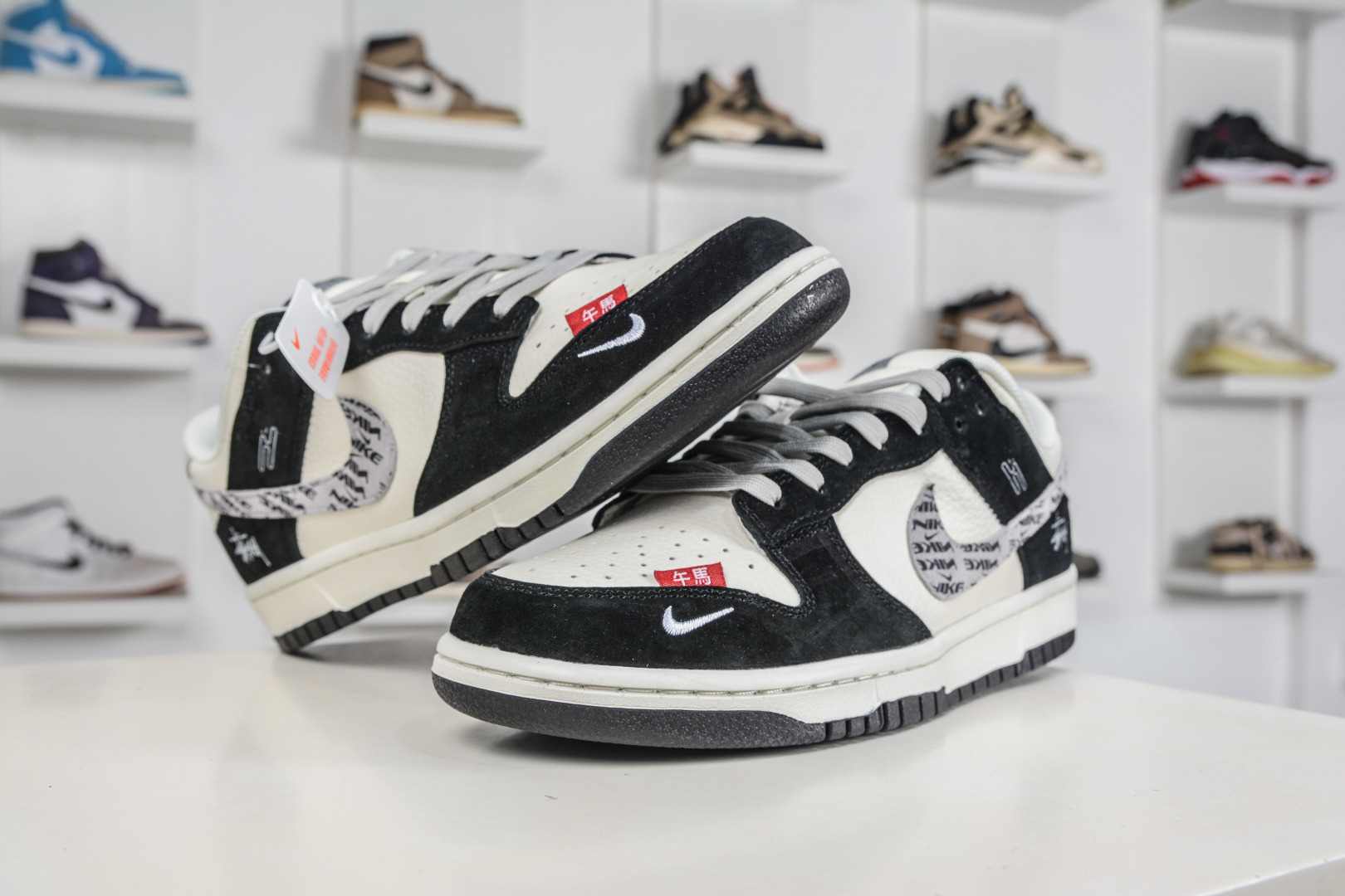 Nike SB Dunk Low X Stussy 斯图西联名—米白黑 XZ5899-111
