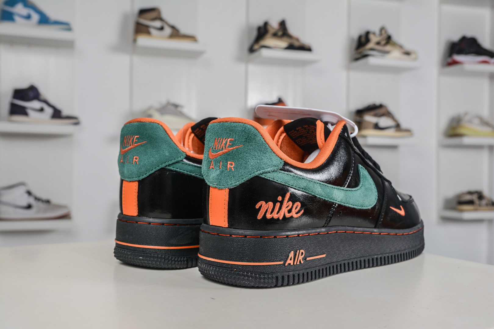 Nike Air Force 1 Low 07 黑绿橙 FV3694-106 Nike Air Force 1 Low 07 黑绿橙 FV3694-106