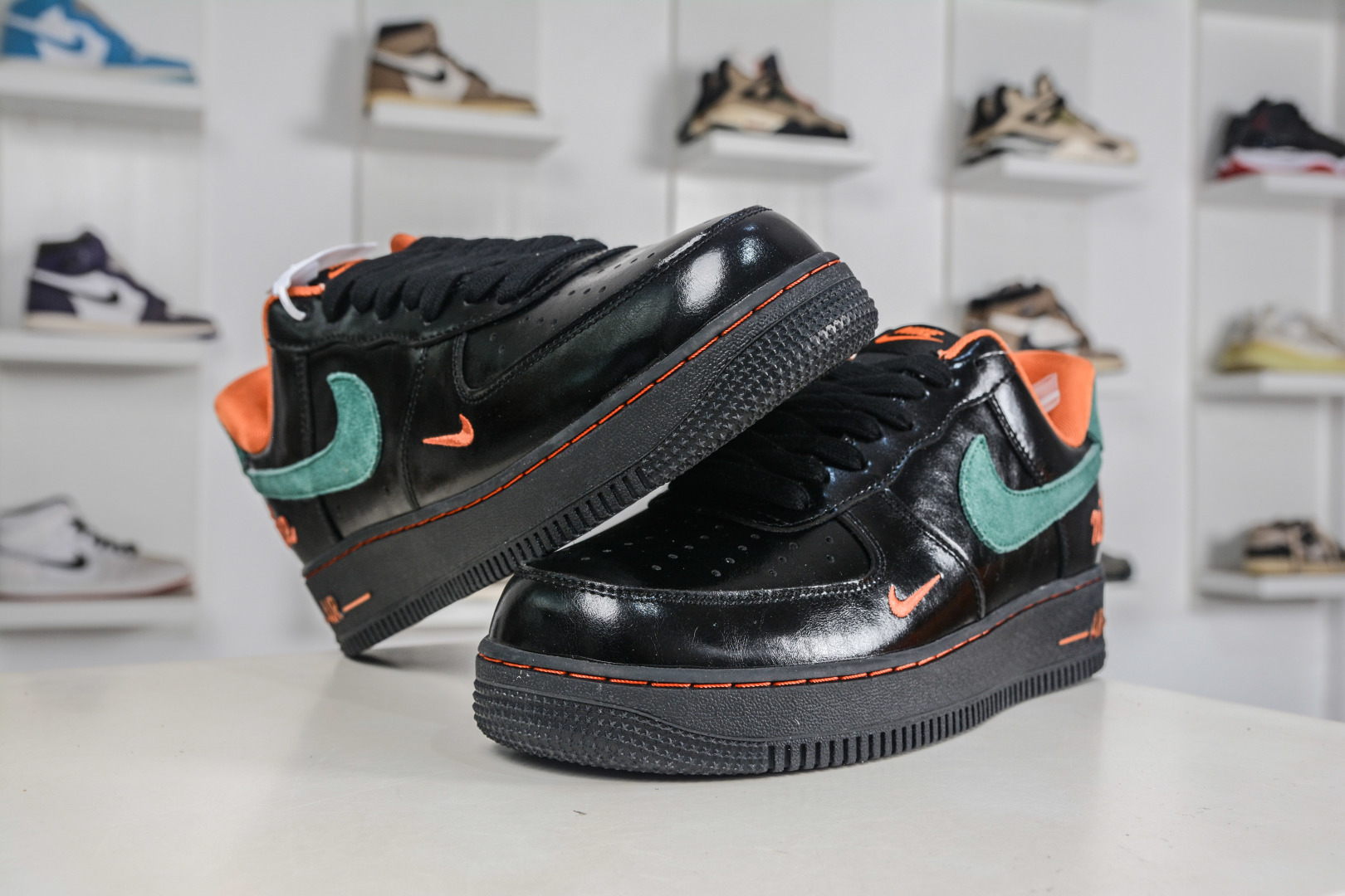 Nike Air Force 1 Low 07 黑绿橙 FV3694-106 Nike Air Force 1 Low 07 黑绿橙 FV3694-106